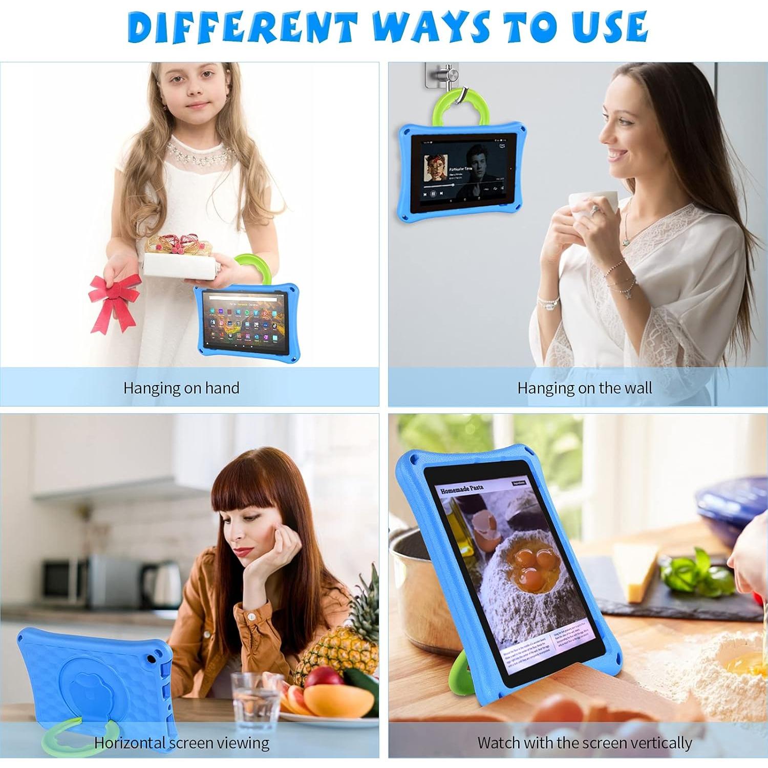 Funda para Tableta Fire HD 10 2023/2021 - Ligera y a Prueba de Niños