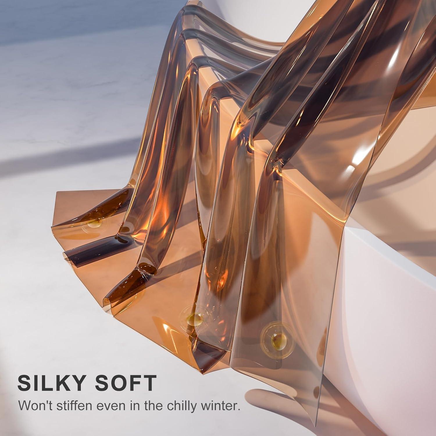 Cortina de Ducha AmazerBath 100% EVA 72x72 cm Caramelo Arcoíris