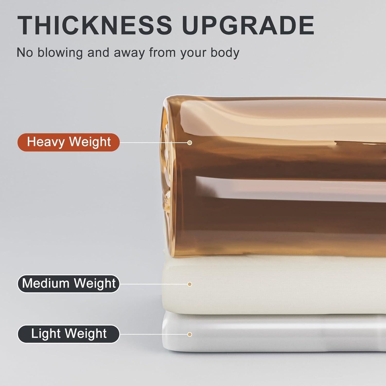 Cortina de Ducha AmazerBath 100% EVA 72x72 cm Caramelo Arcoíris