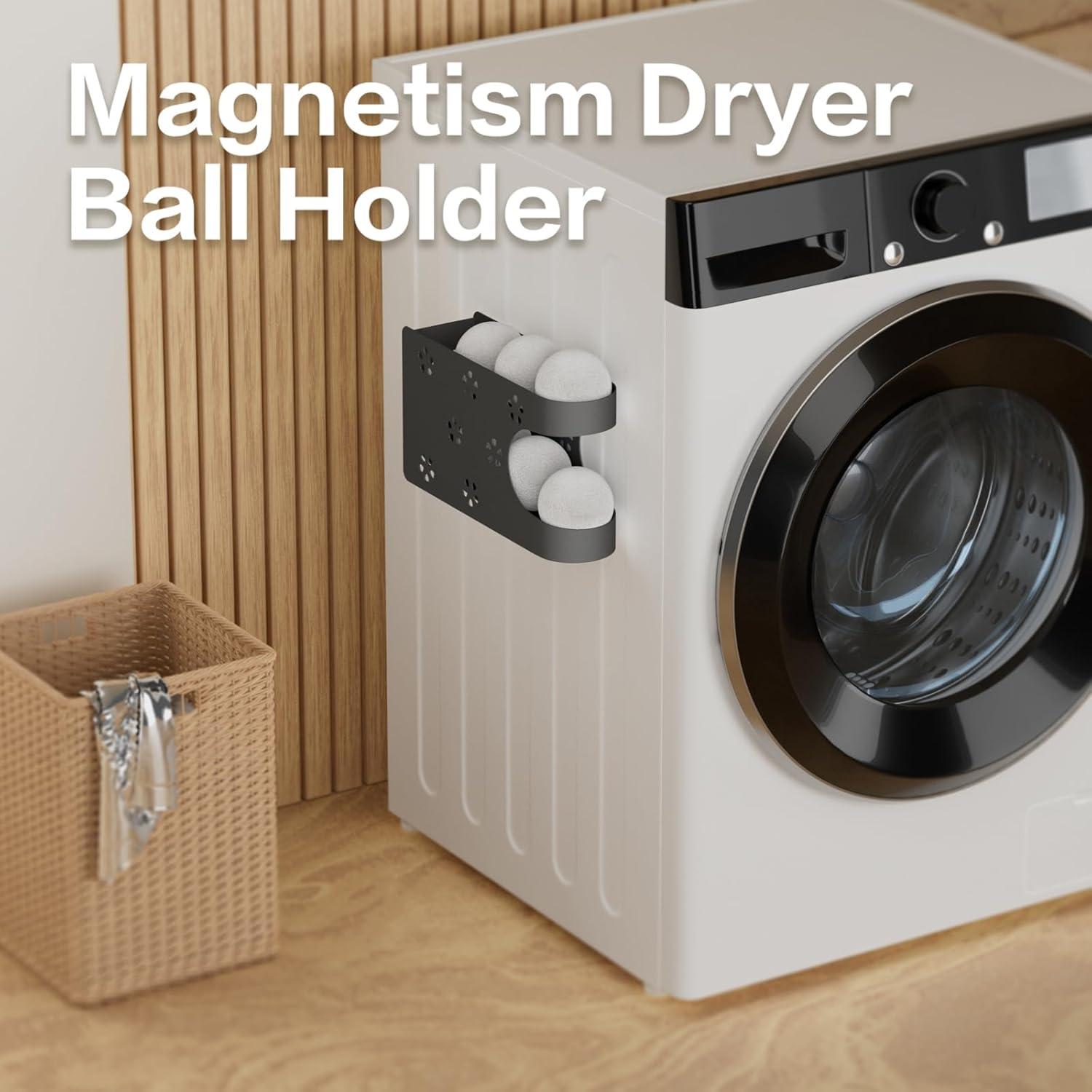 Soporte Magnético para Pelotas de Secadora Belxyt + 6 Pelotas XL