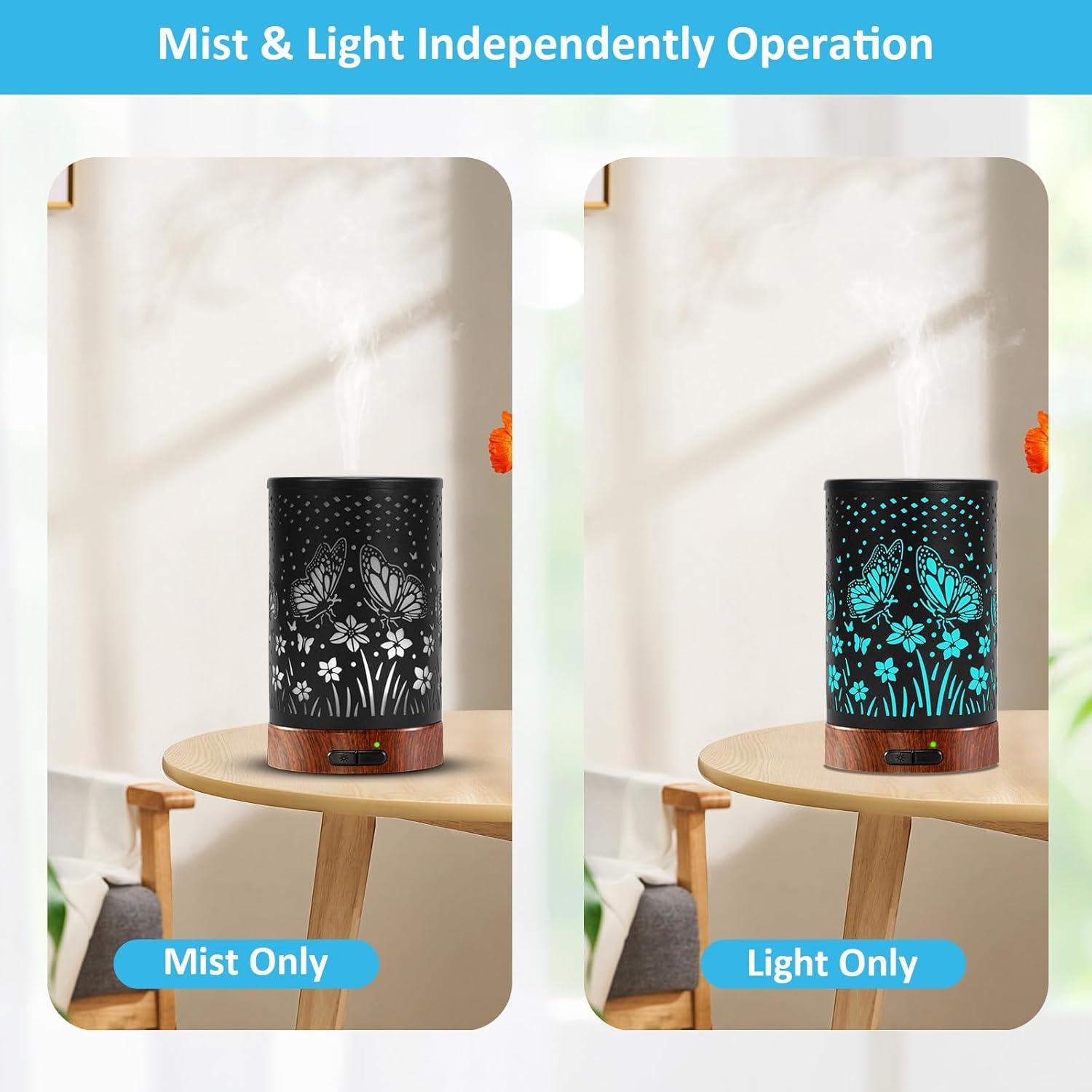 Difusor de Aceite Esencial Maromamix 150ML con Luz LED 7 Colores