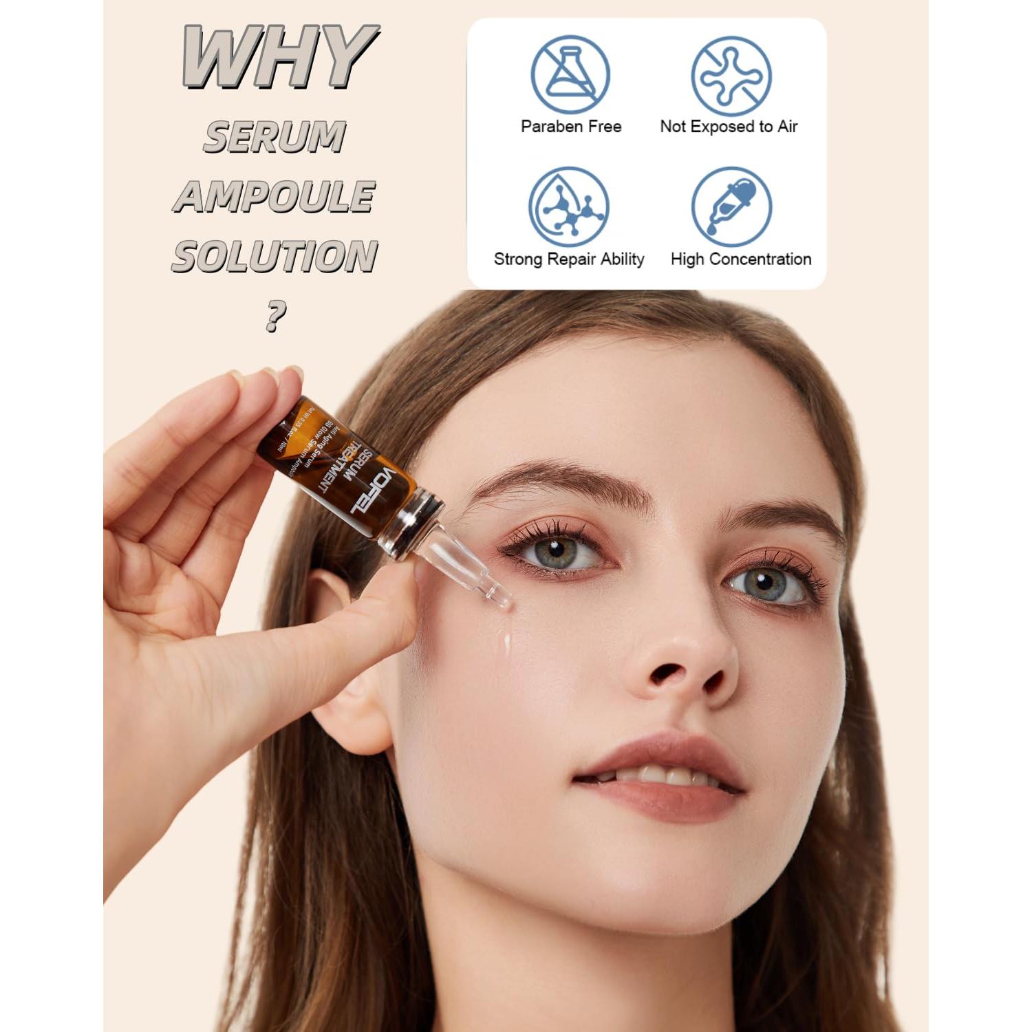 Suero Anti Envejecimiento VOFEL Kit BB Glow 4 Viales 10 ml