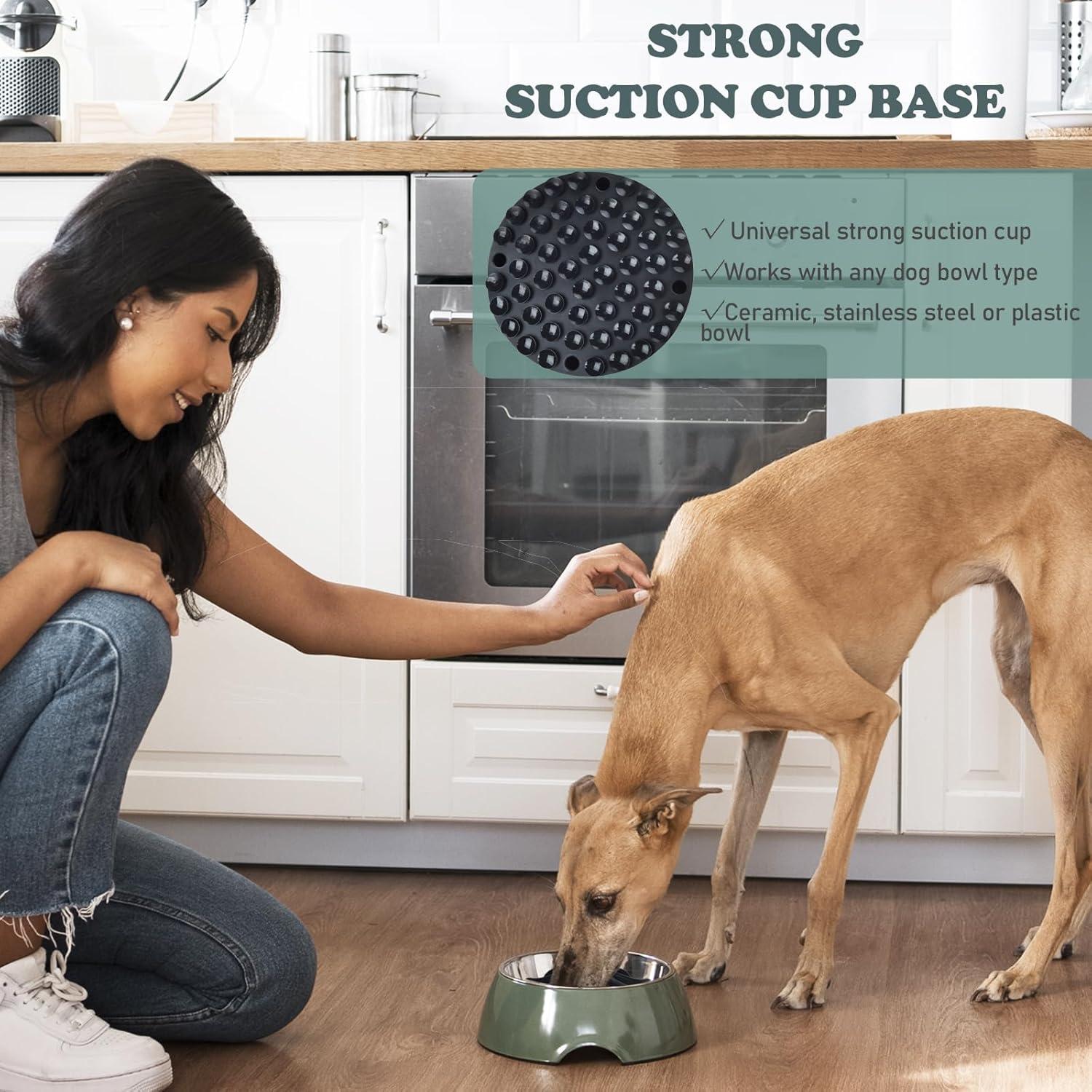 Inserto de Silicona para Cuencos de Perro DEWVIE - Pequeño Negro