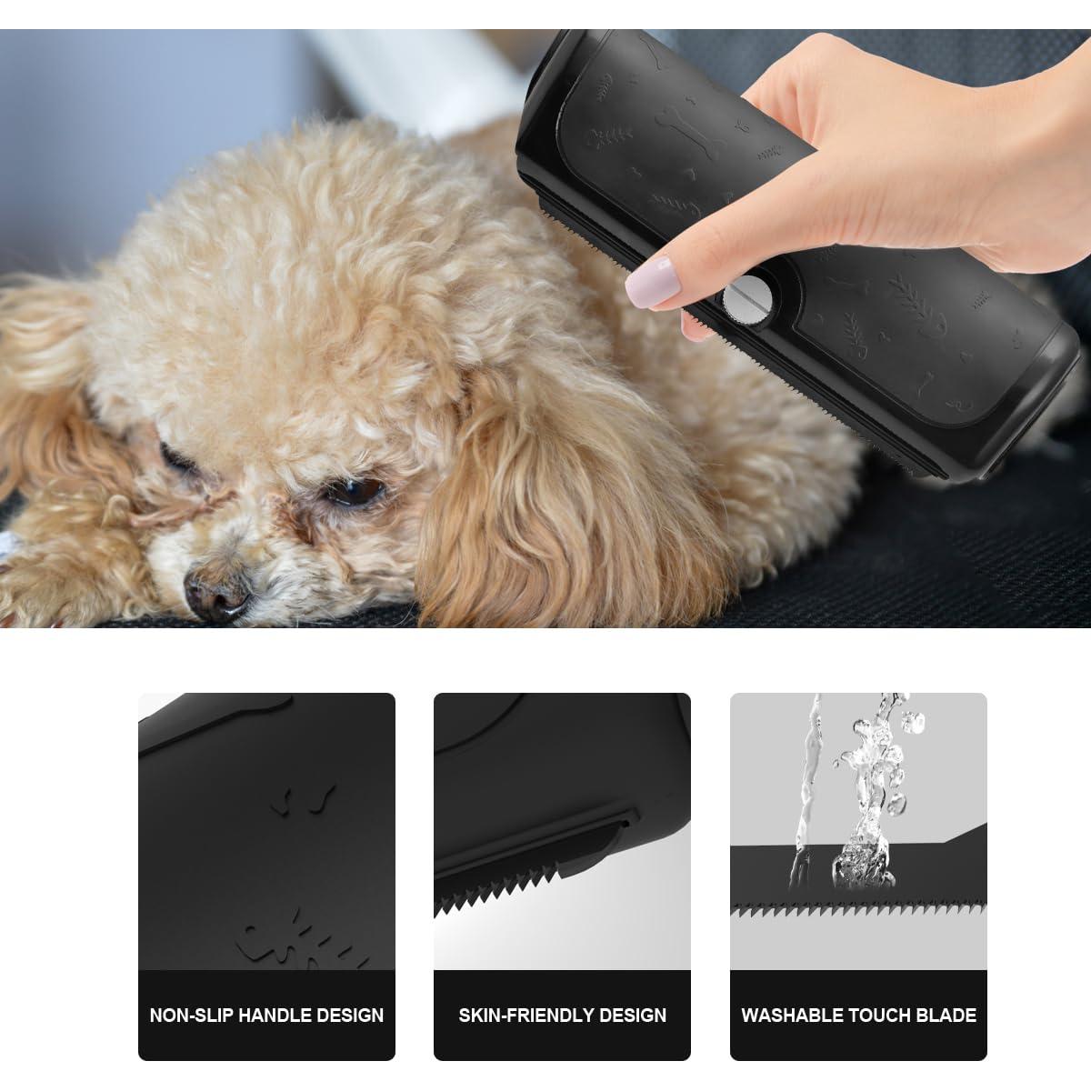 Cepillo Deshedding Barnas para Perros y Gatos - Mango Ergonómico