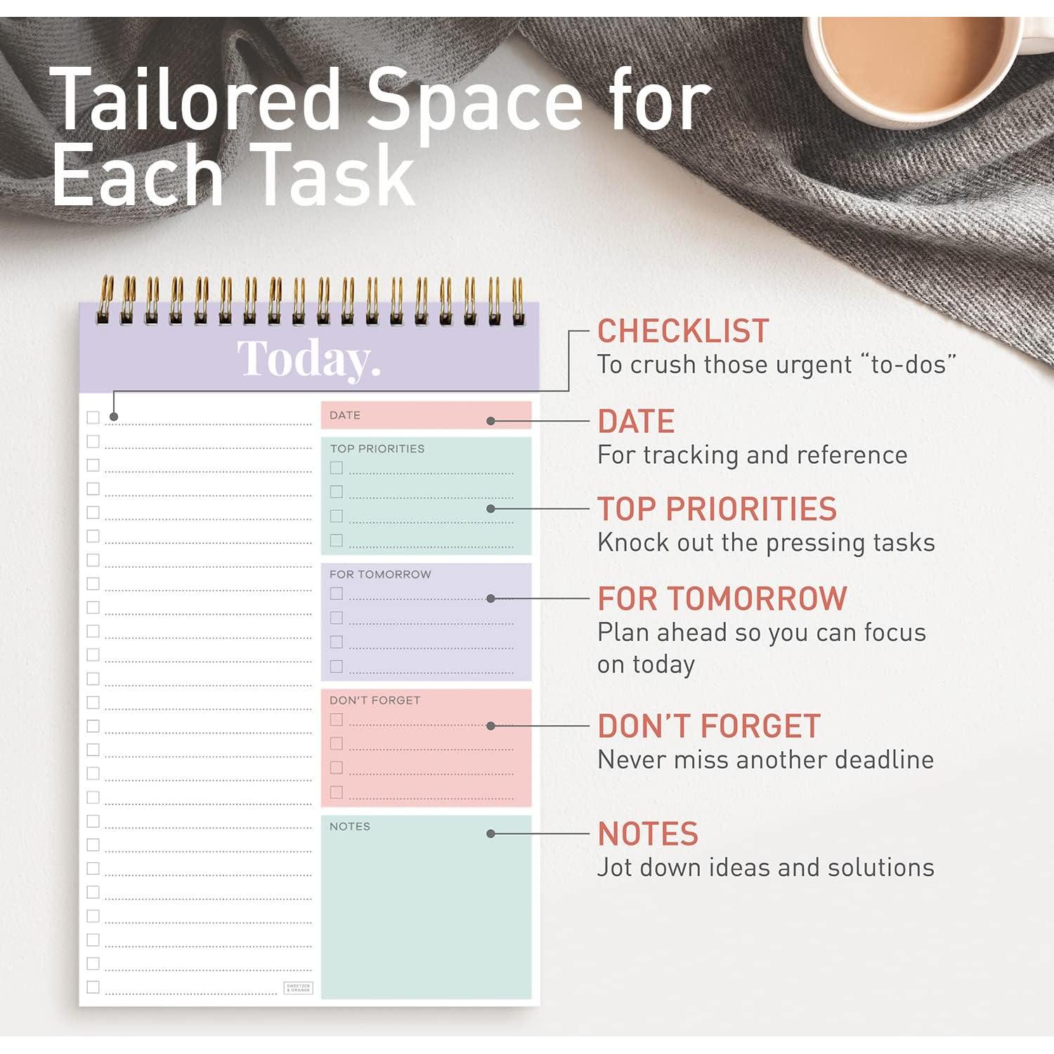 Planificador Diario Sweetzer & Orange Mauve - 52 Hojas