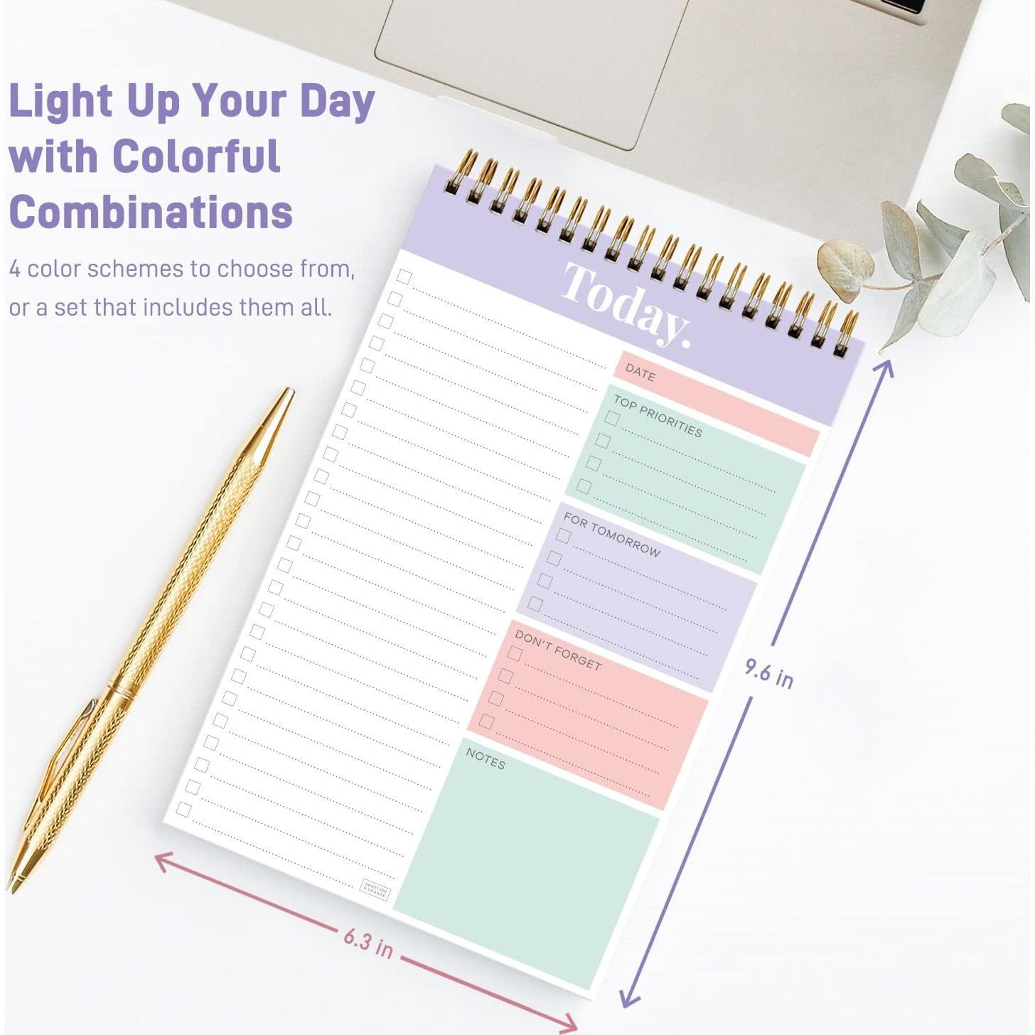 Planificador Diario Sweetzer & Orange Mauve - 52 Hojas