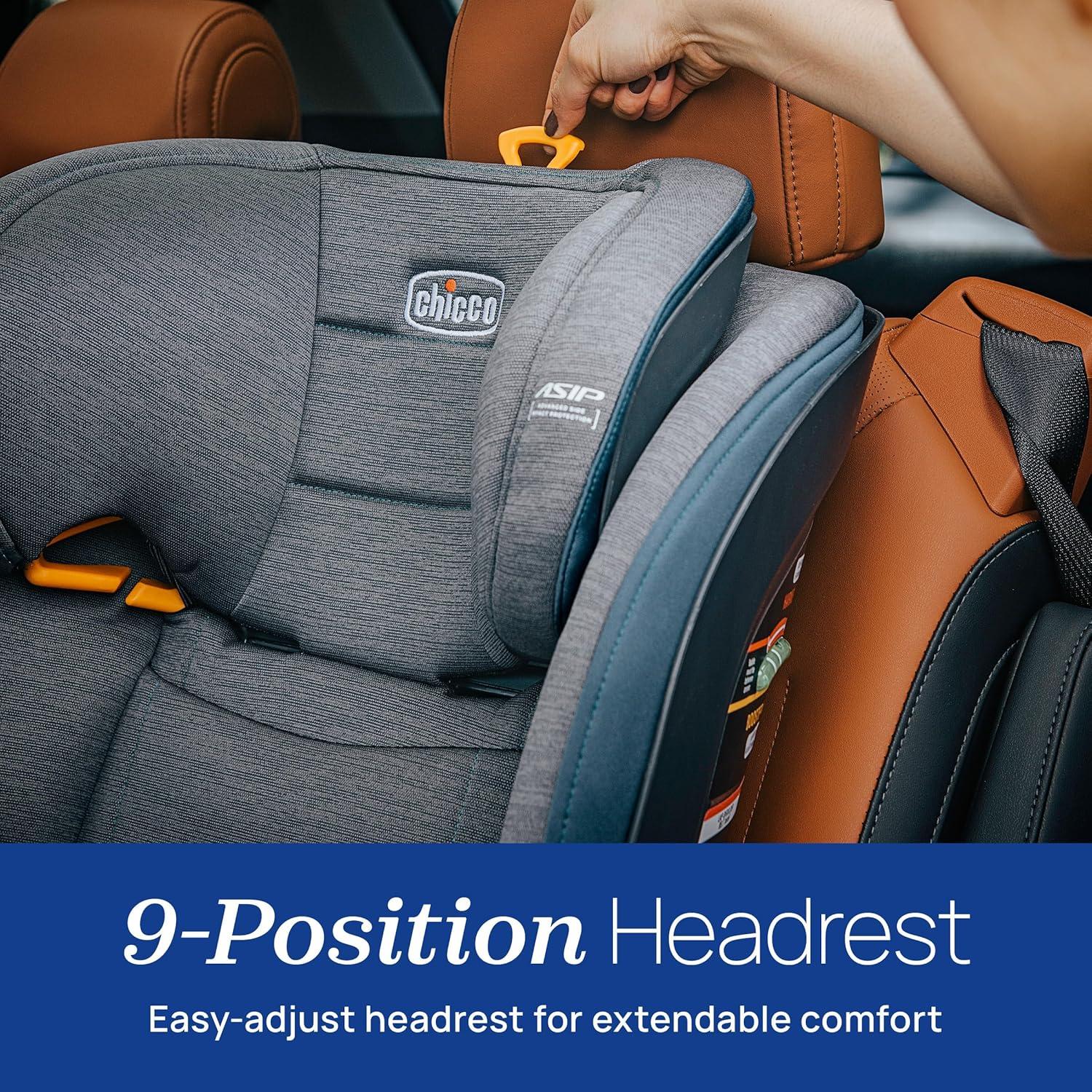 Chicco MyFit Arnés + Asiento Elevador para Auto Coral