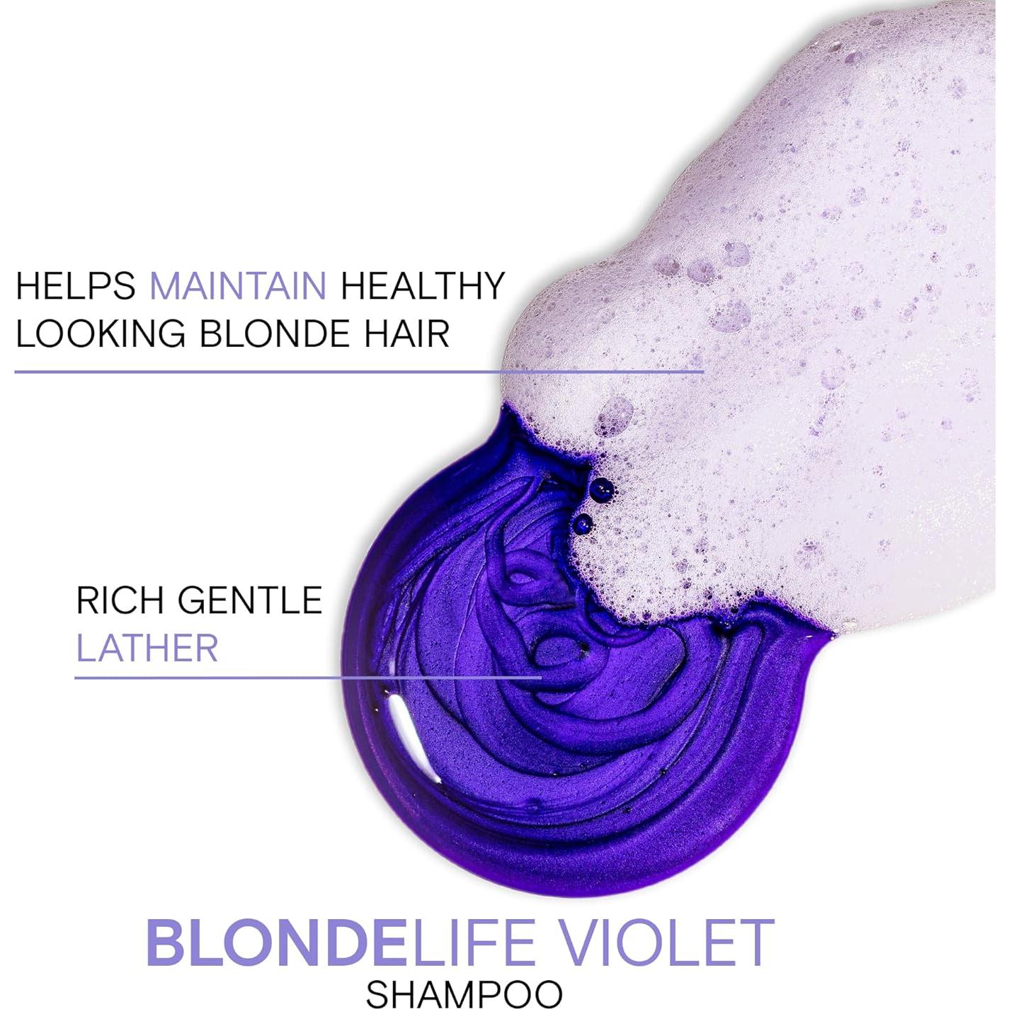 Champú Violeta Joico Blonde Life 300 ml - Neutraliza Amarillos