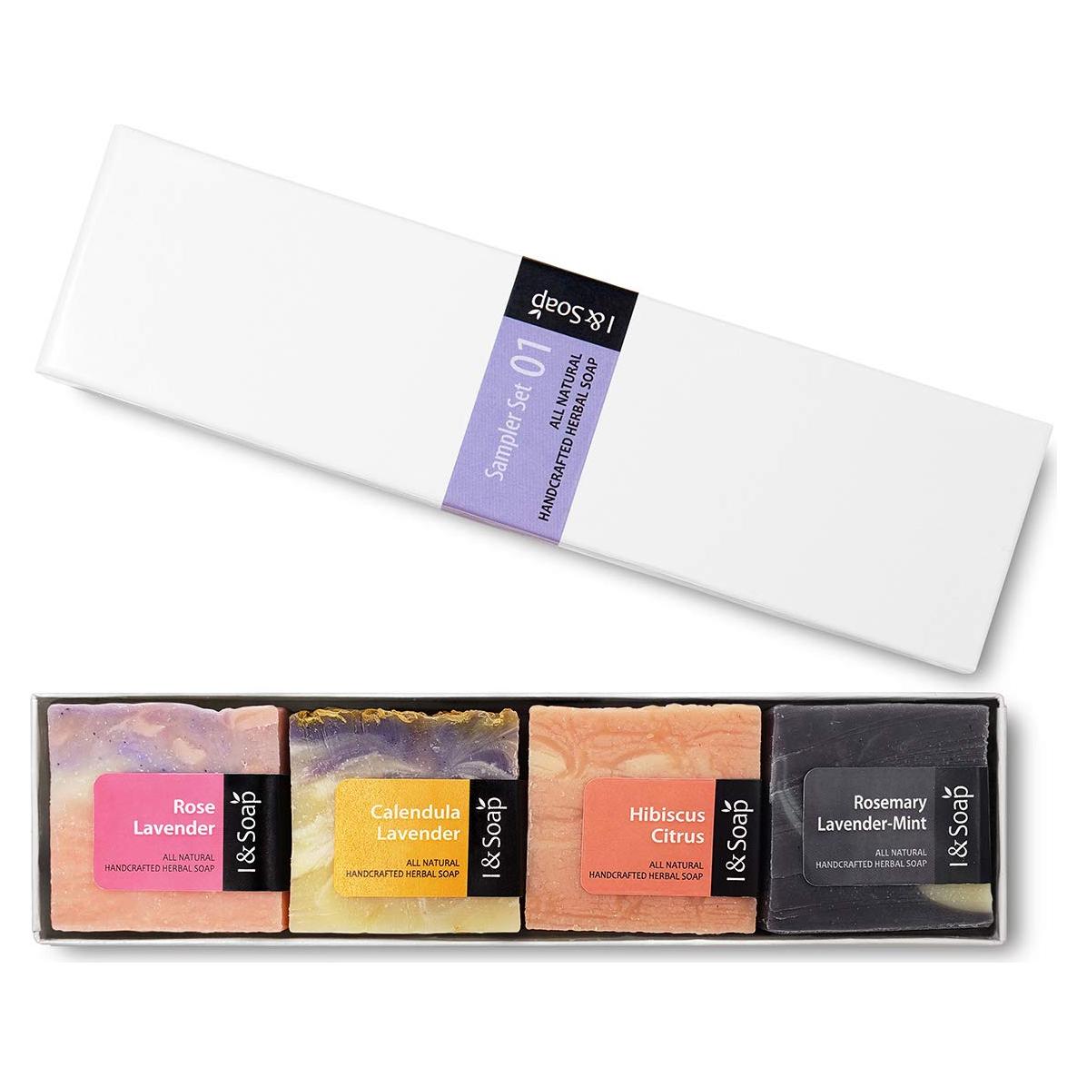 Set de Jabones Naturales I & Jabón - 4 Piezas Hecho a Mano