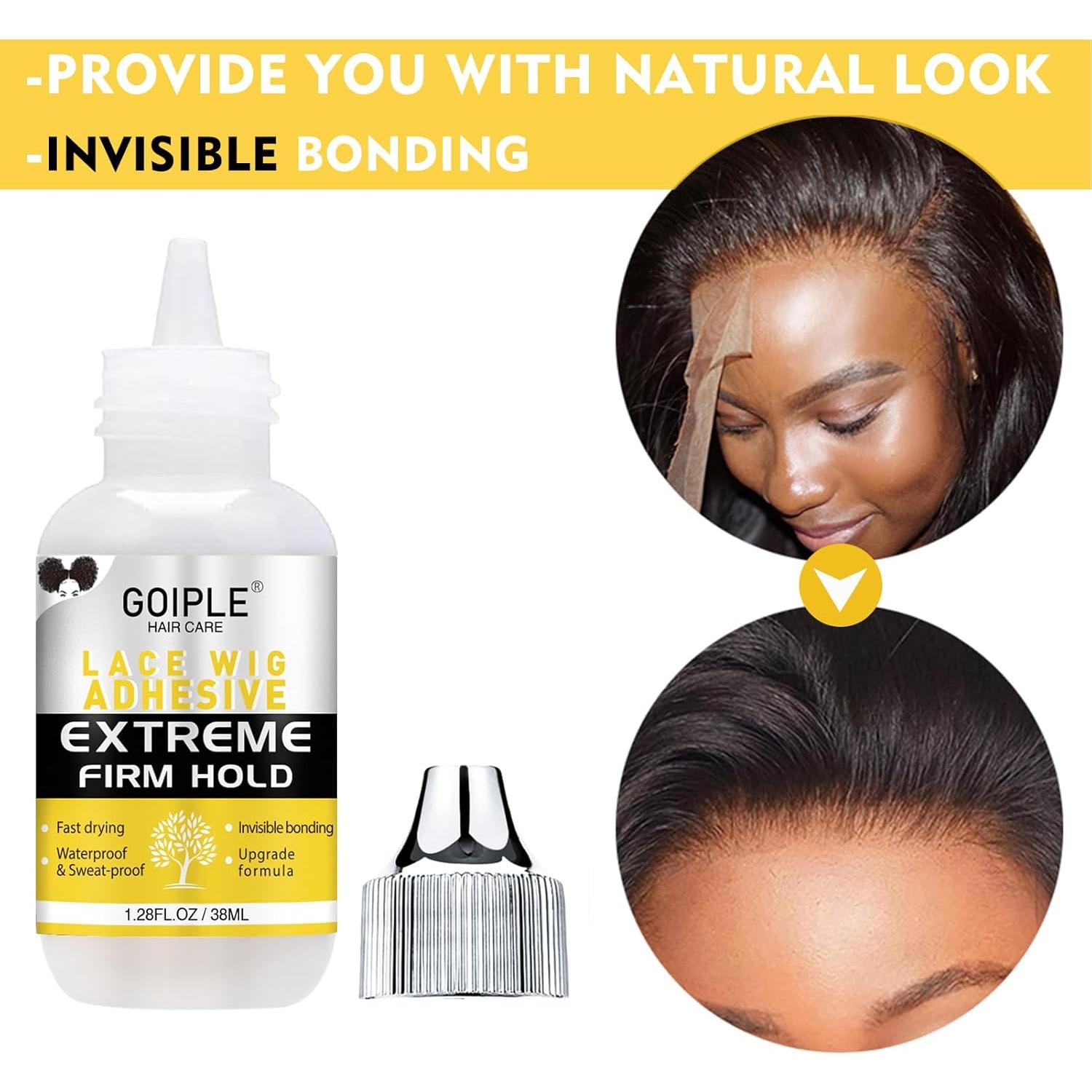 Pegamento para Pelucas de Encaje Frontal Goiple - 4PCS