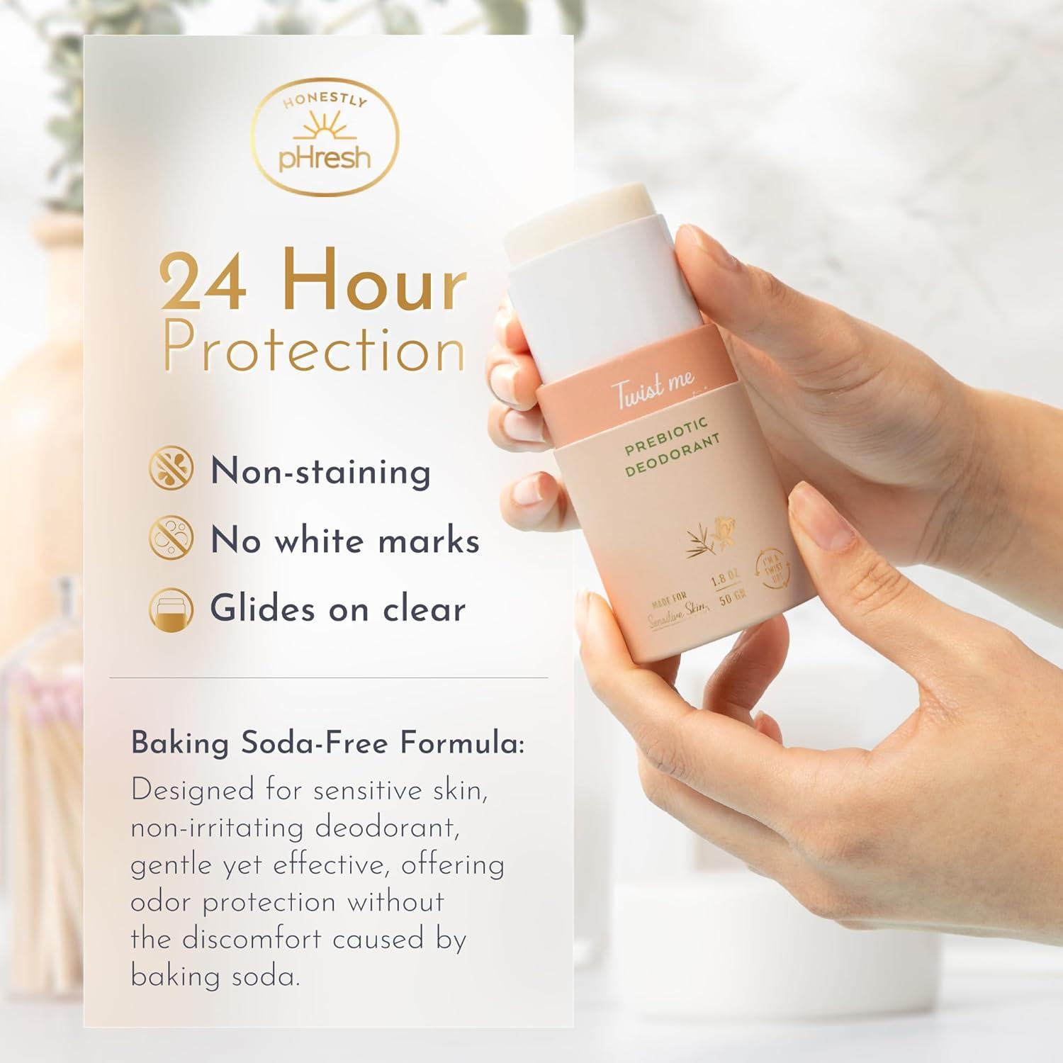 Desodorante Natural Honestly pHresh Rosa de Enebro 68g