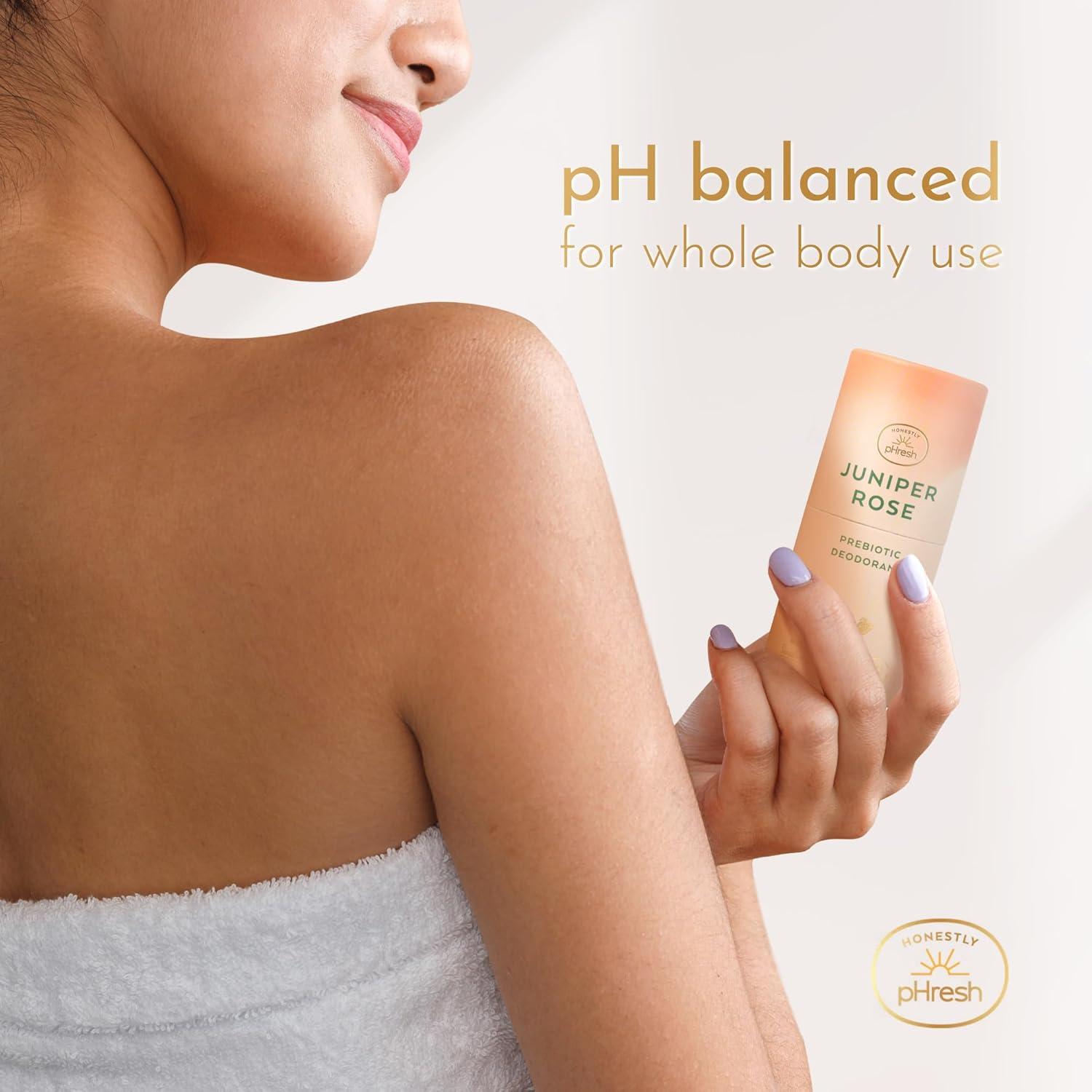 Desodorante Natural Honestly pHresh Rosa de Enebro 68g