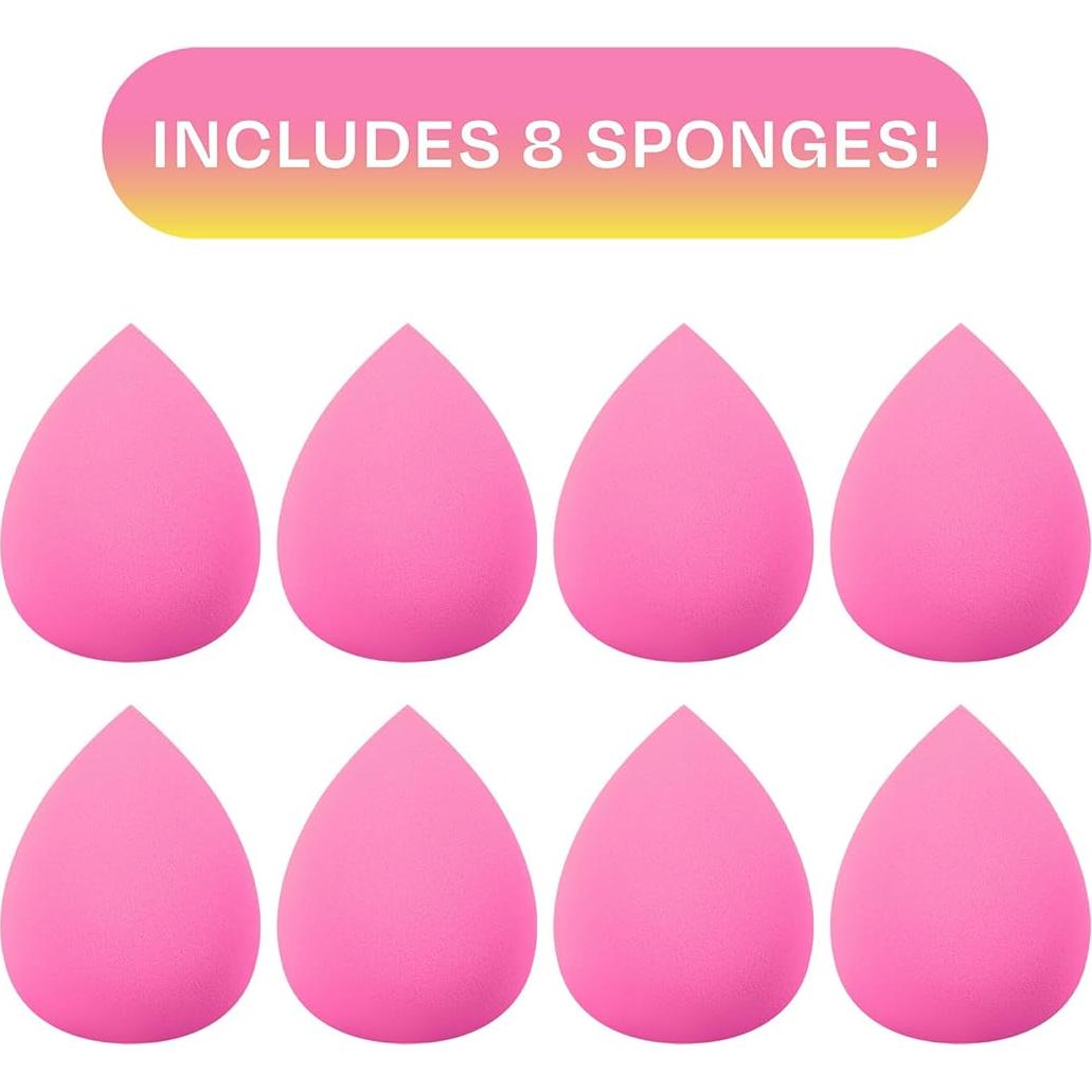 Juego de Esponjas de Maquillaje Freeman Blender Bender 8 Pzas