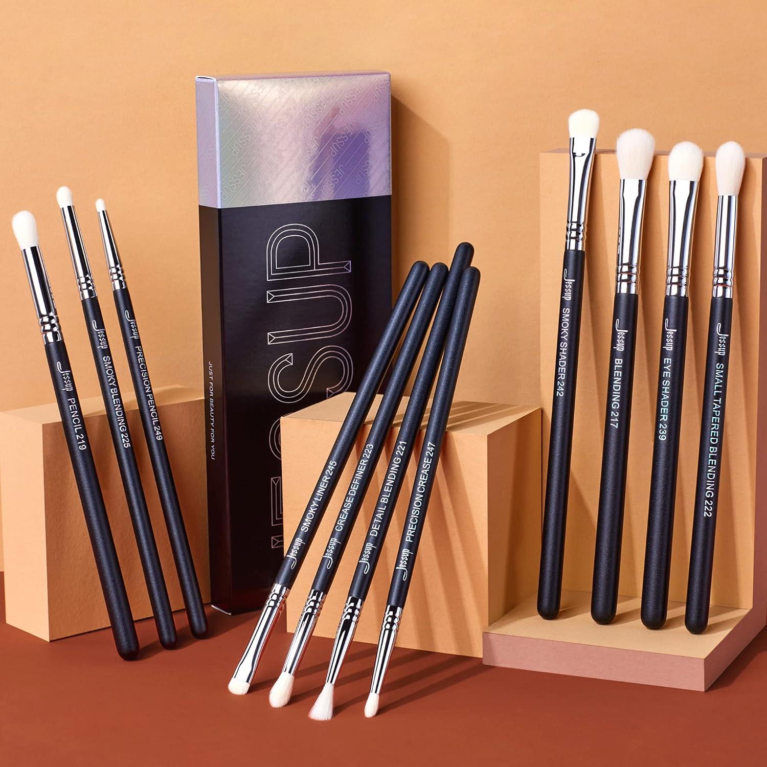 Juego de Brochas para Sombras de Ojos Jessup 11pcs T340