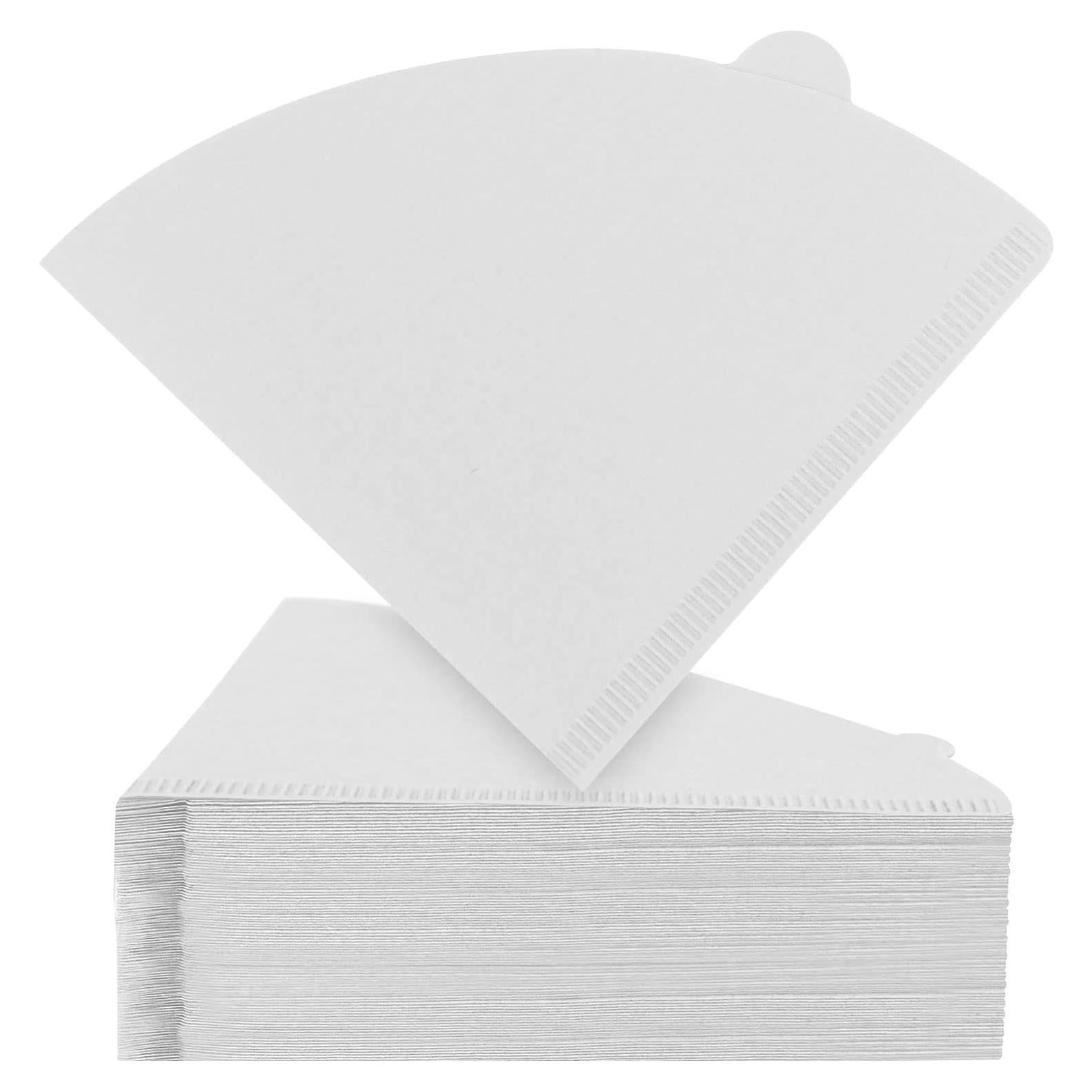 Filtros de Café Clinuse V02 Cono Blanco 200 Piezas 16x11.7 cm