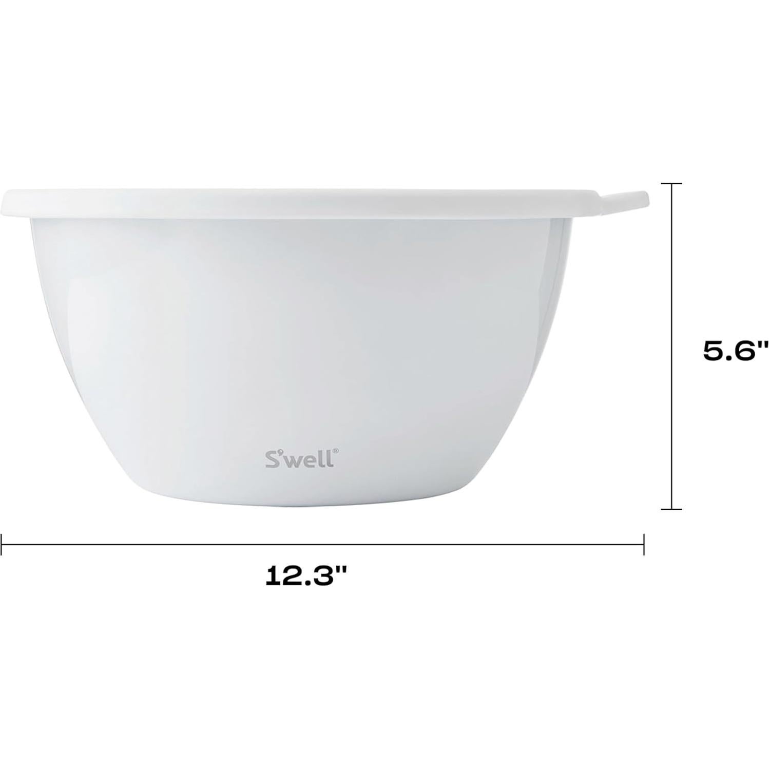 Kit Tazón Ensalada XL S'well 184oz Acero Inoxidable con Utensilios