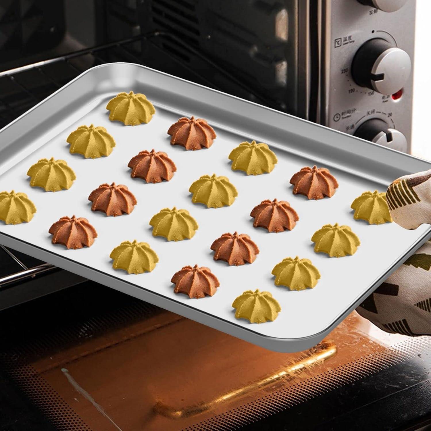 Juego de bandejas para hornear Wildone 2 piezas 22.86x17.78 cm