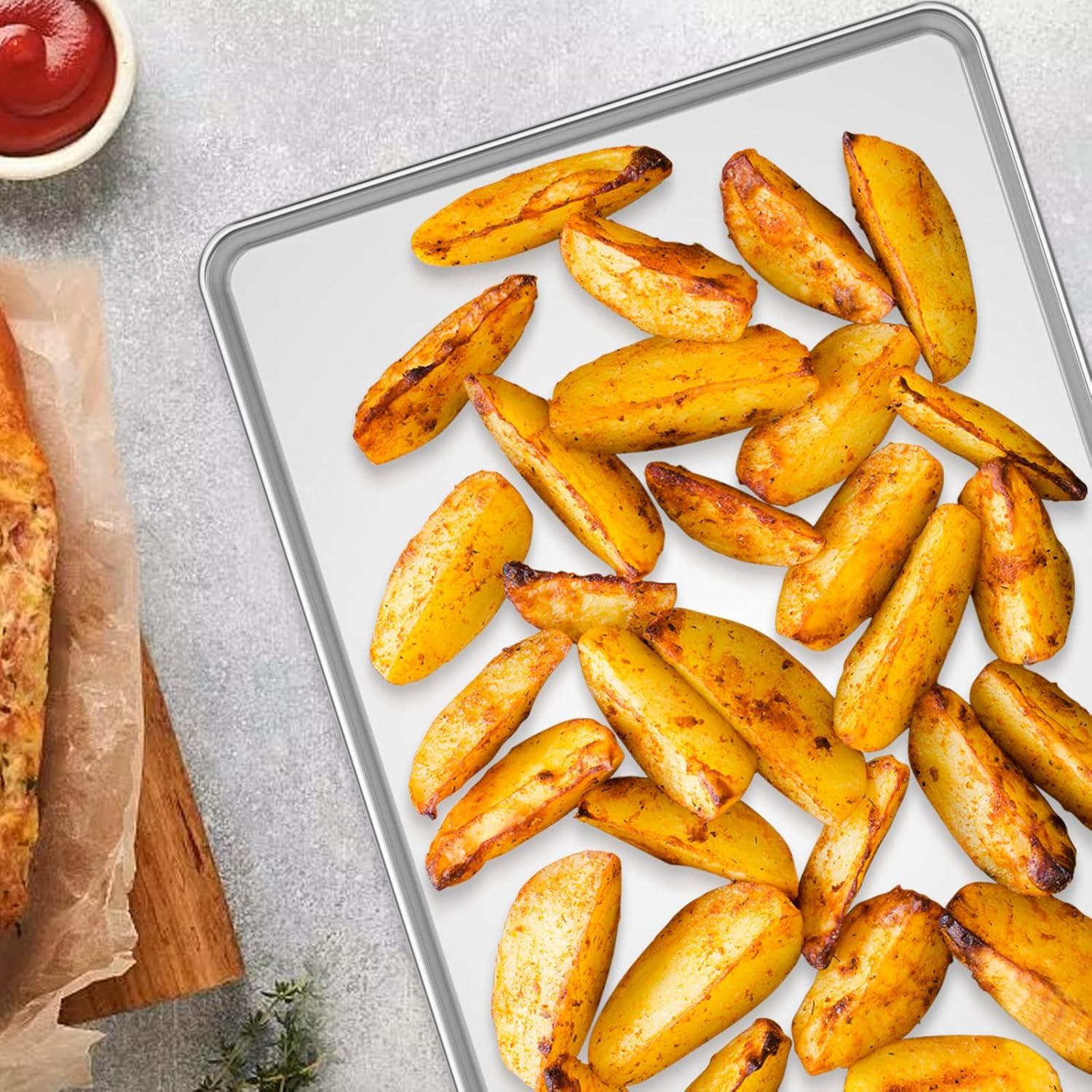 Juego de bandejas para hornear Wildone 2 piezas 22.86x17.78 cm