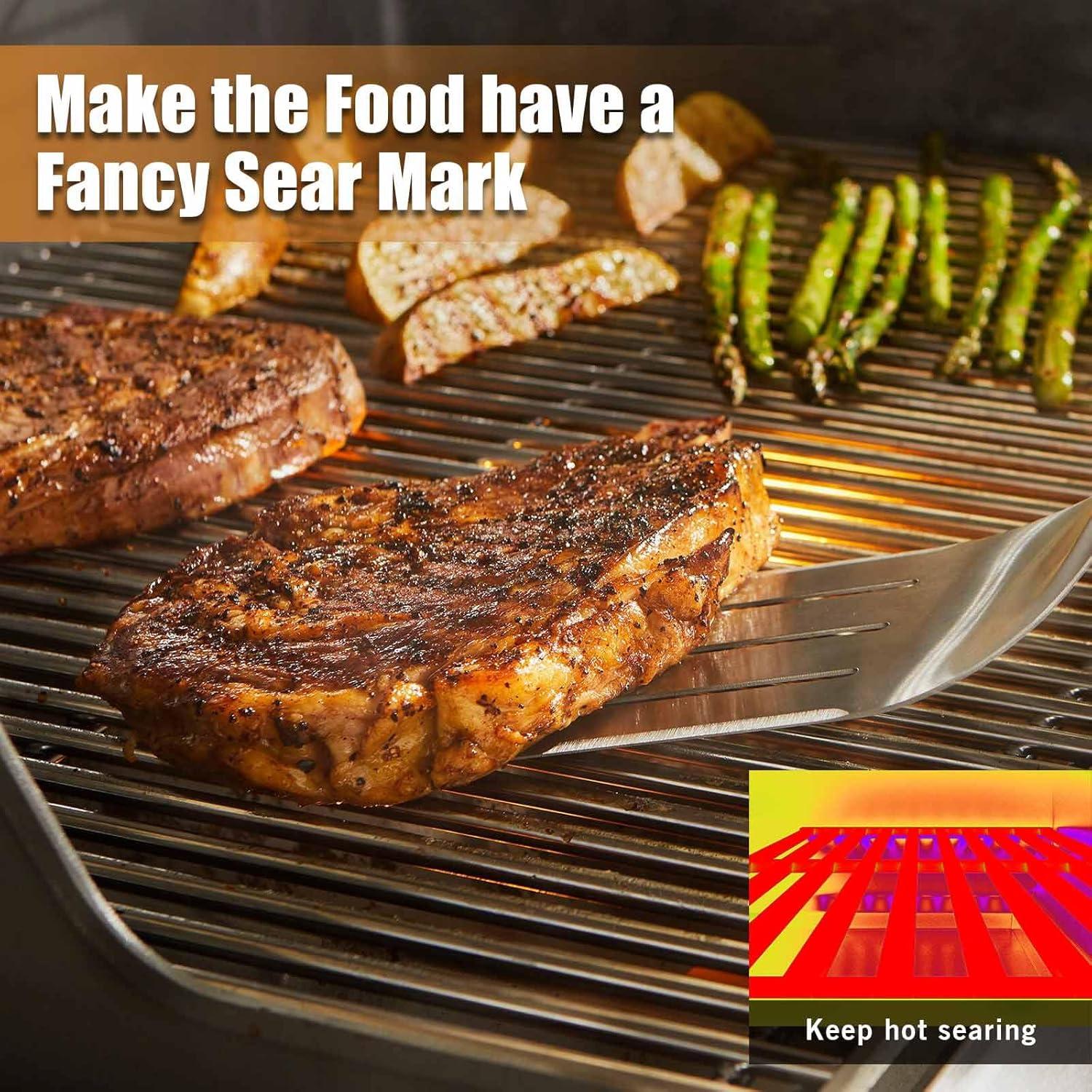 Repuestos Parrillas Weber Spirit I y II 200 - Hierro Fundido - 2 Pzas