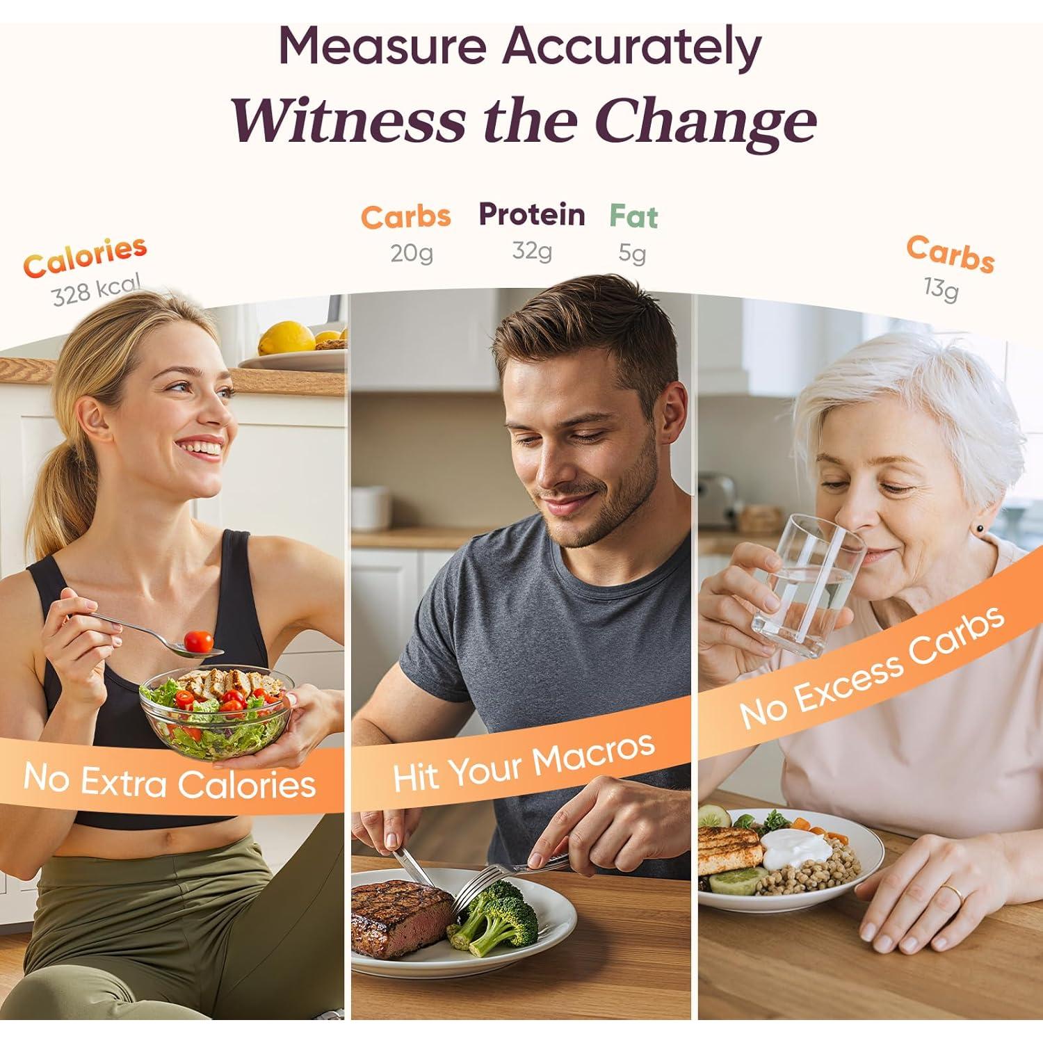 Báscula de Cocina Inteligente Cosori CNS-R001S-X 5 kg con App