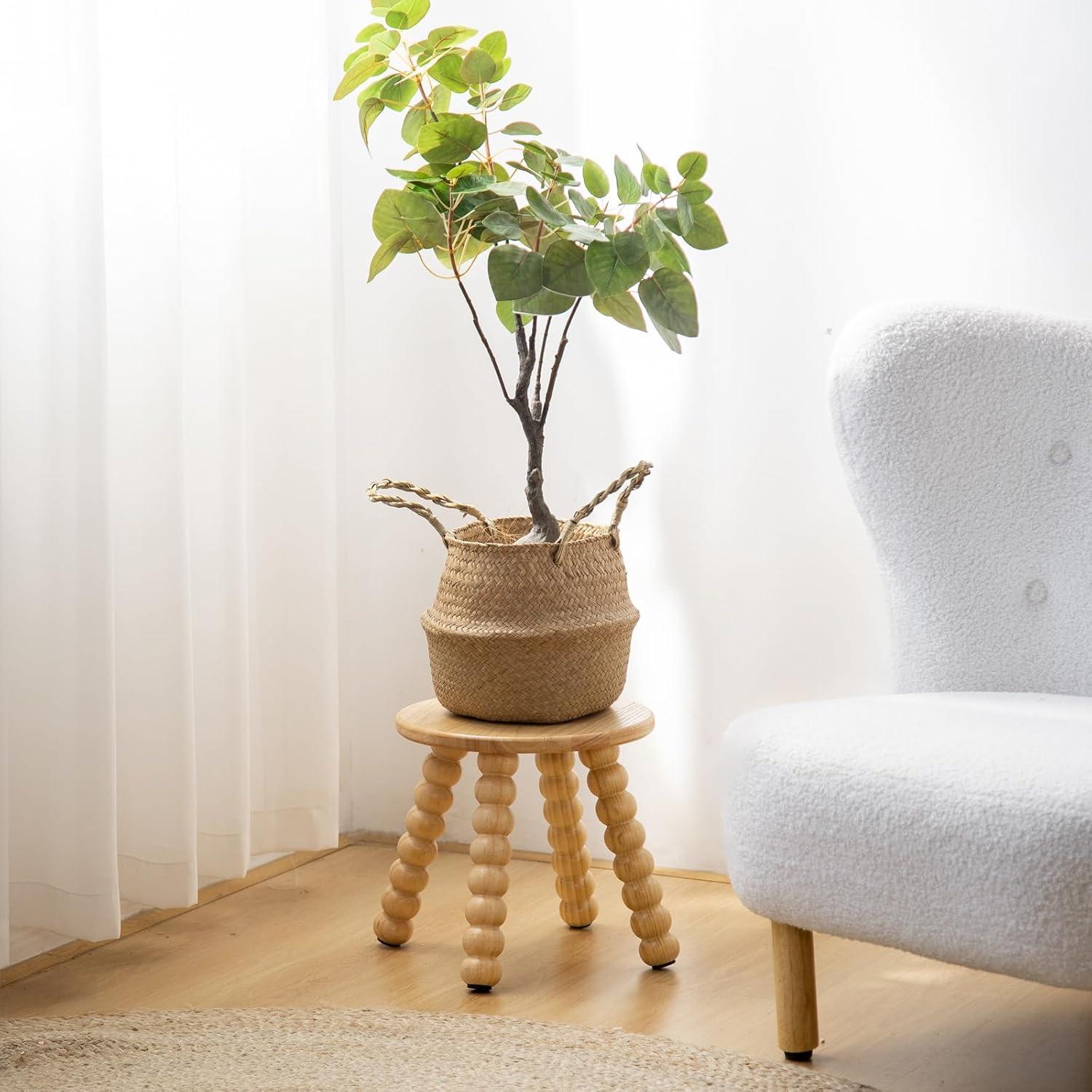 Taburete de Madera Sólida HuiDao 26.92 cm Antideslizante