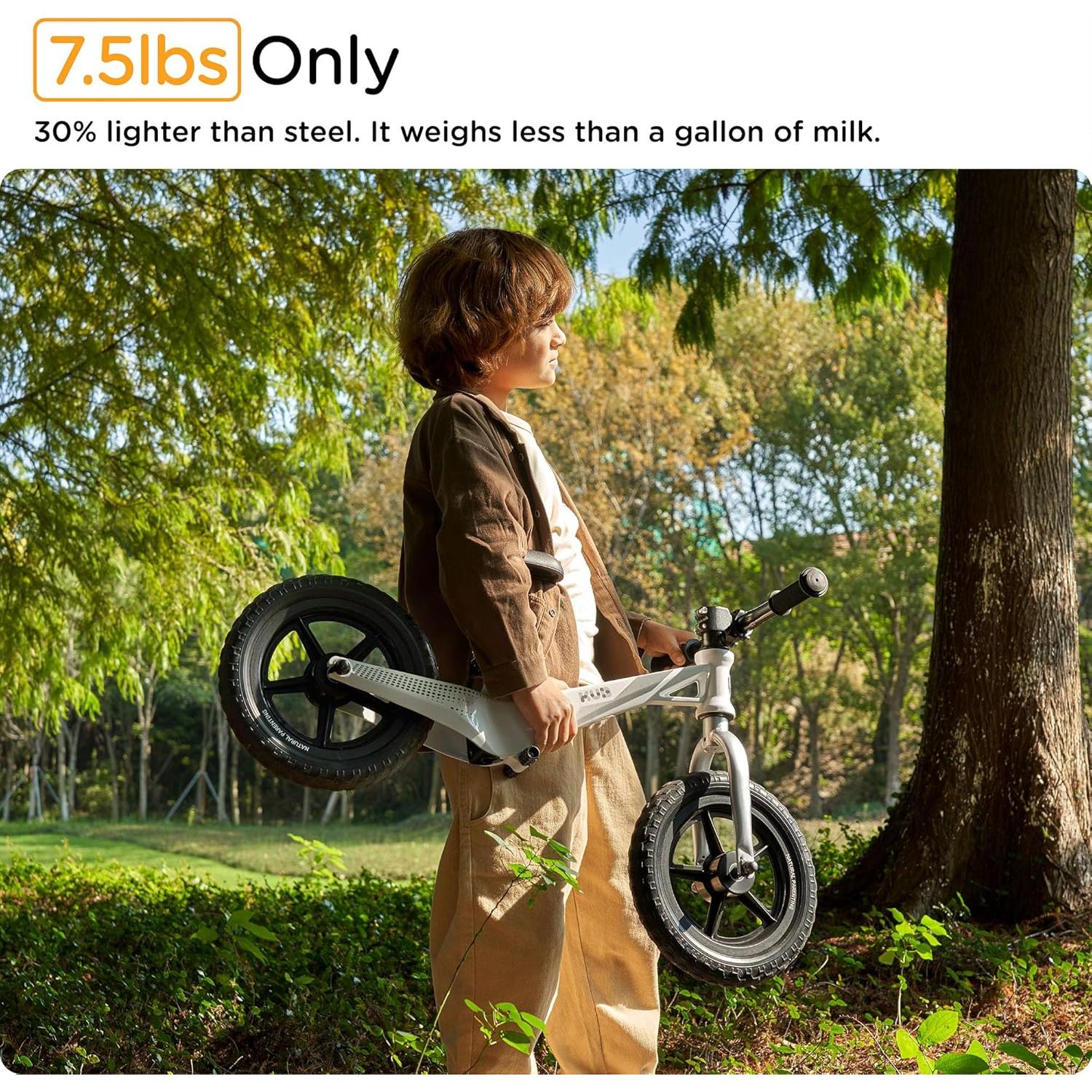 Bicicleta de Equilibrio KÜB para Niños 3-5 Años, 12" Ruedas