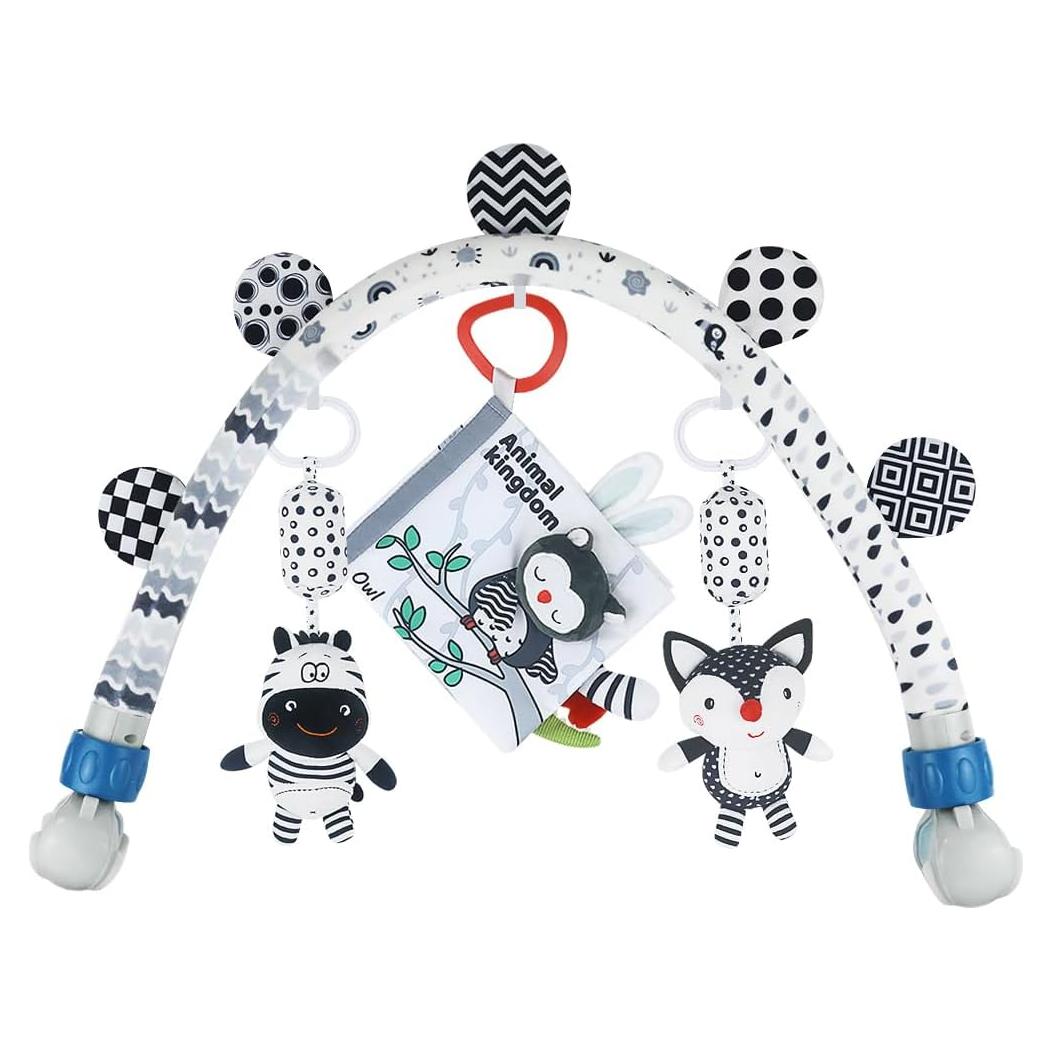 Arco de Actividad para Bebés Caterbee - Juguetes Colgantes y Ajustable