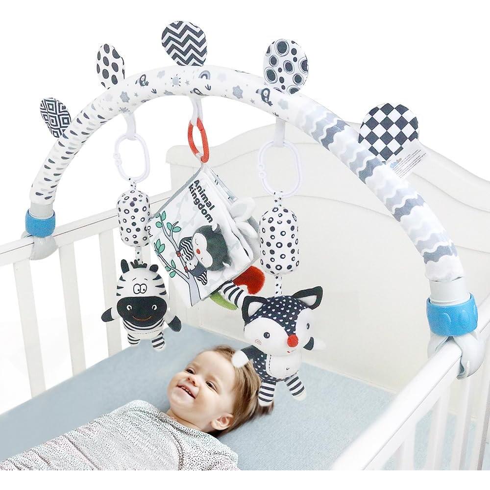 Arco de Actividad para Bebés Caterbee - Juguetes Colgantes y Ajustable