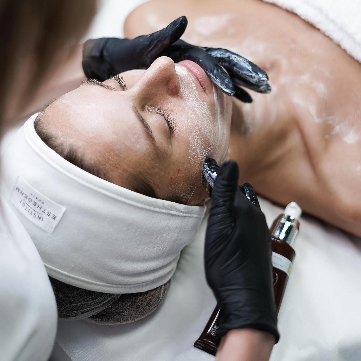 Guantes Desechables de Vinilo Schneider 4 Mil Negros - 100 Unidades