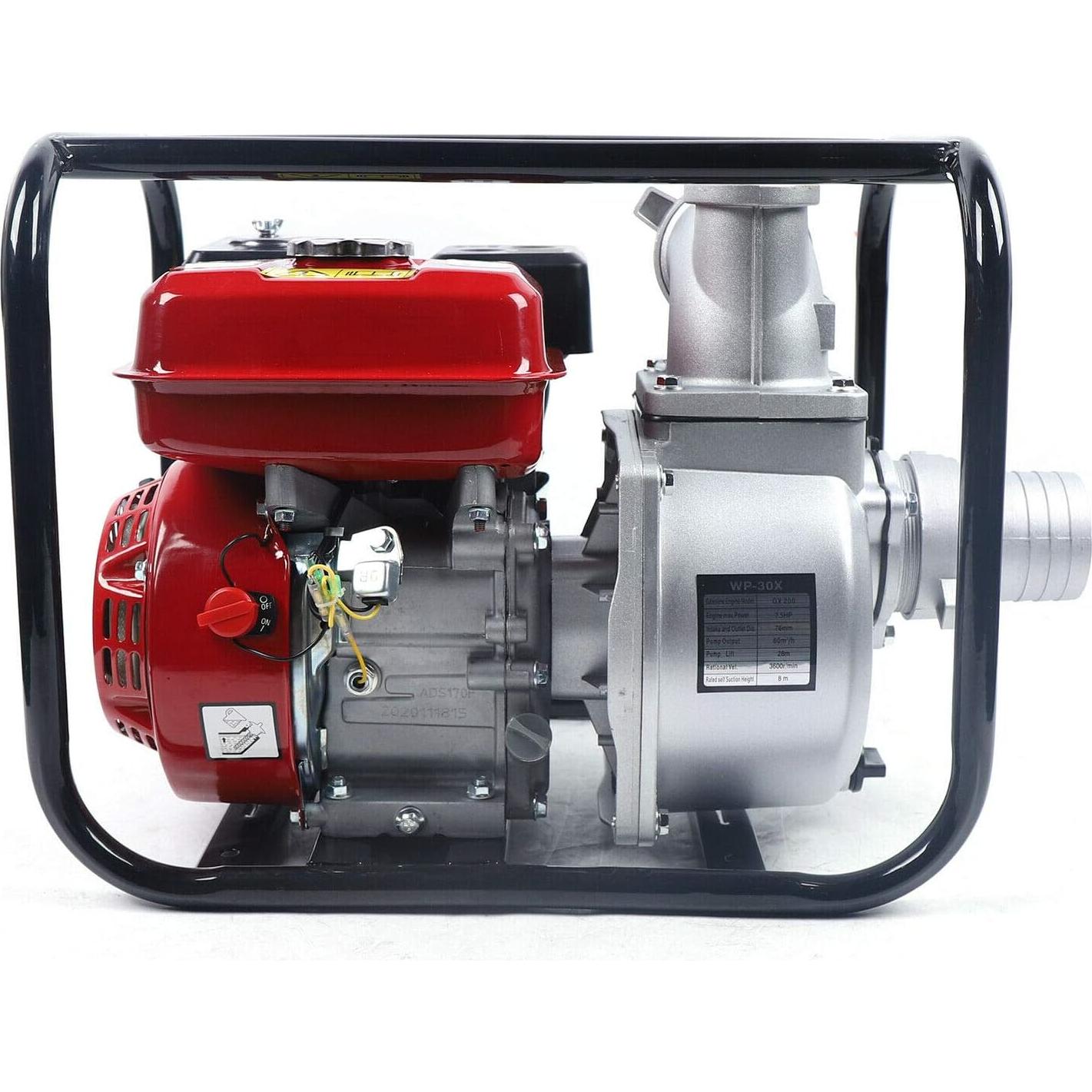 Bomba de Agua Gasolina Eapmic 6.5HP 210CC 36m³/h Riego