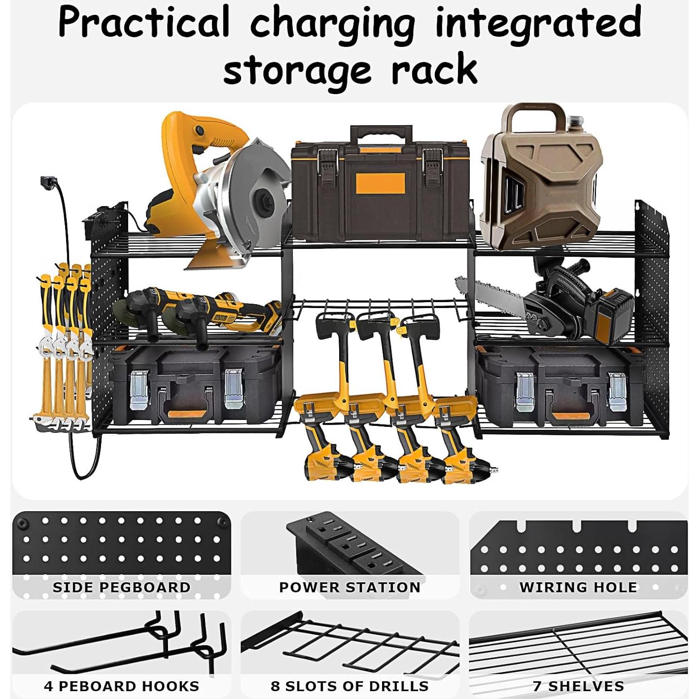 Organizador de Herramientas Gachiwar 3 Capas Montaje Pared 15kg