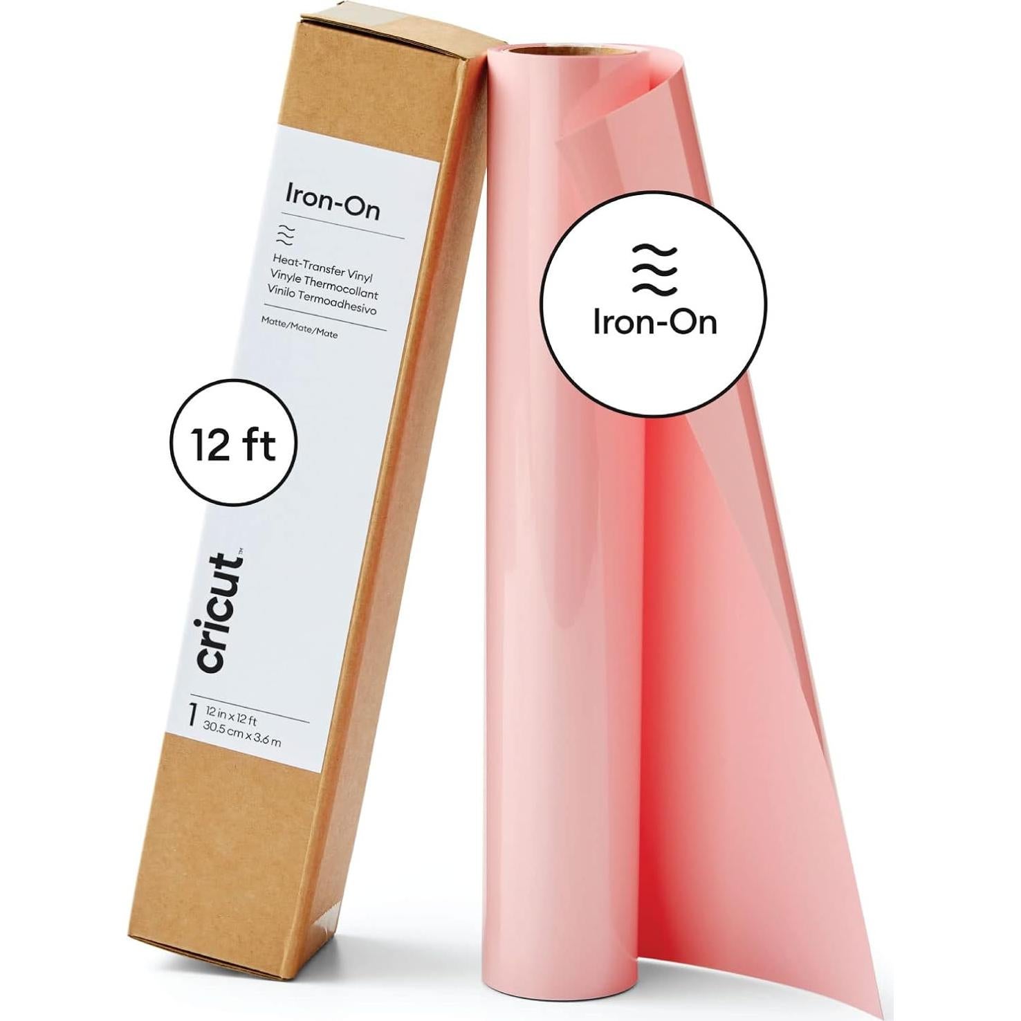 Vinilo Transferible Cricut Rosa 30.5 cm x 3.6 m 100% Poliester