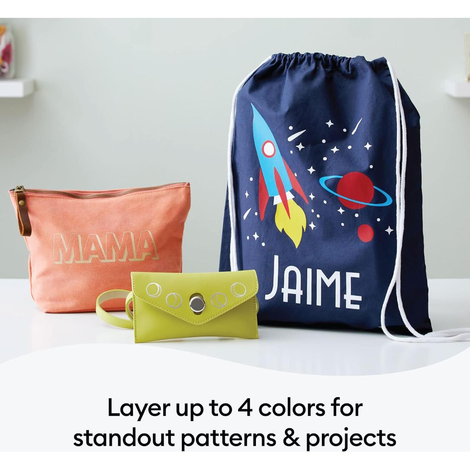 Vinilo Transferible Cricut Rosa 30.5 cm x 3.6 m 100% Poliester