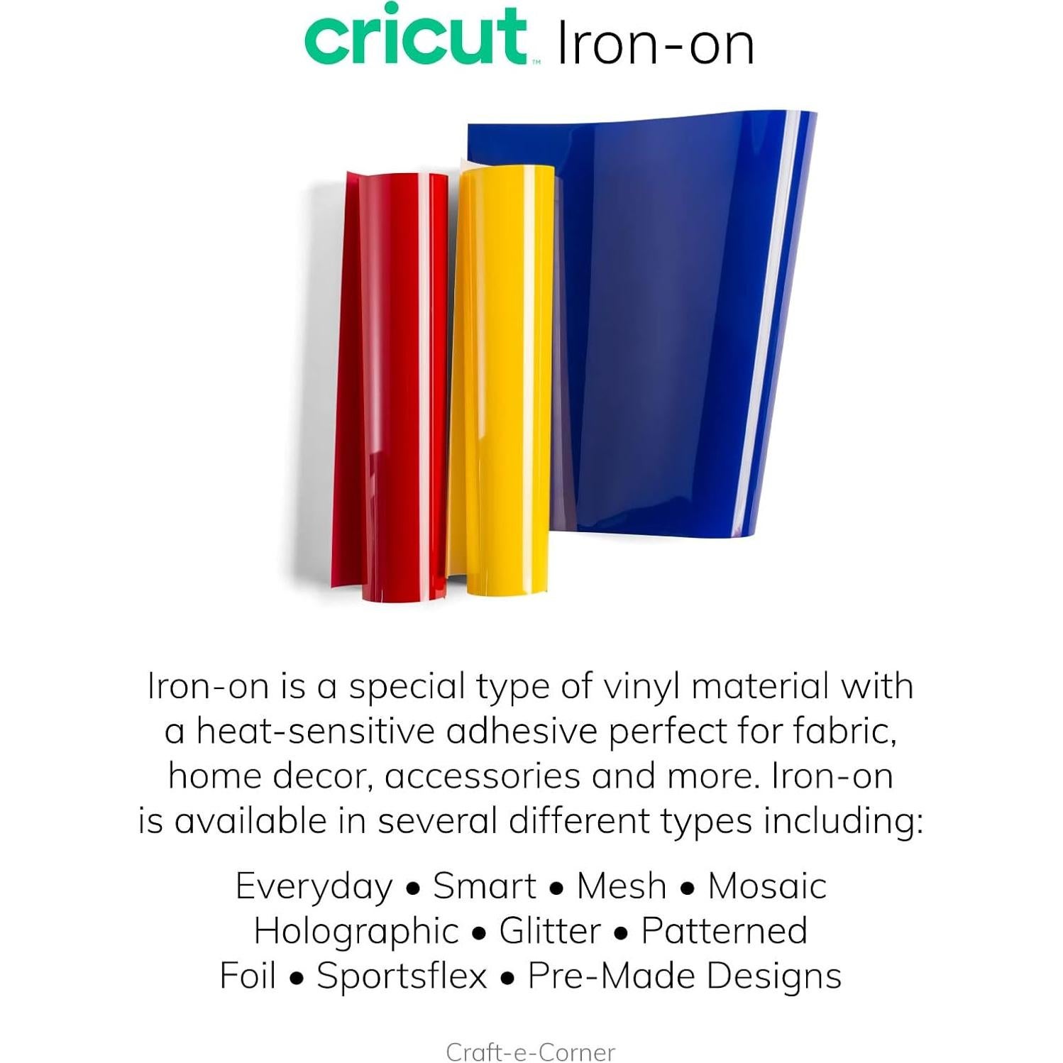 Vinilo Transferible Cricut Rosa 30.5 cm x 3.6 m 100% Poliester