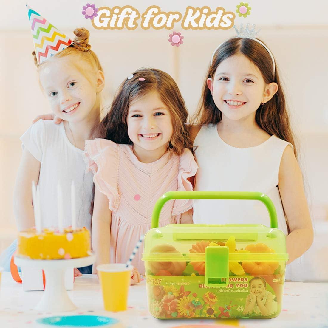 Juego de Construcción Jardín de Flores VERTOY 143 Piezas