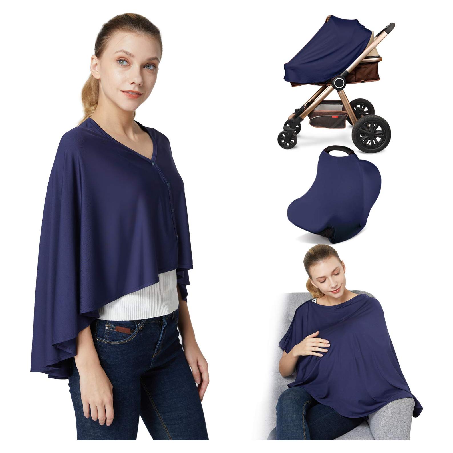 Cubierta de Lactancia Multiusos Kefee Kol Azul 360°