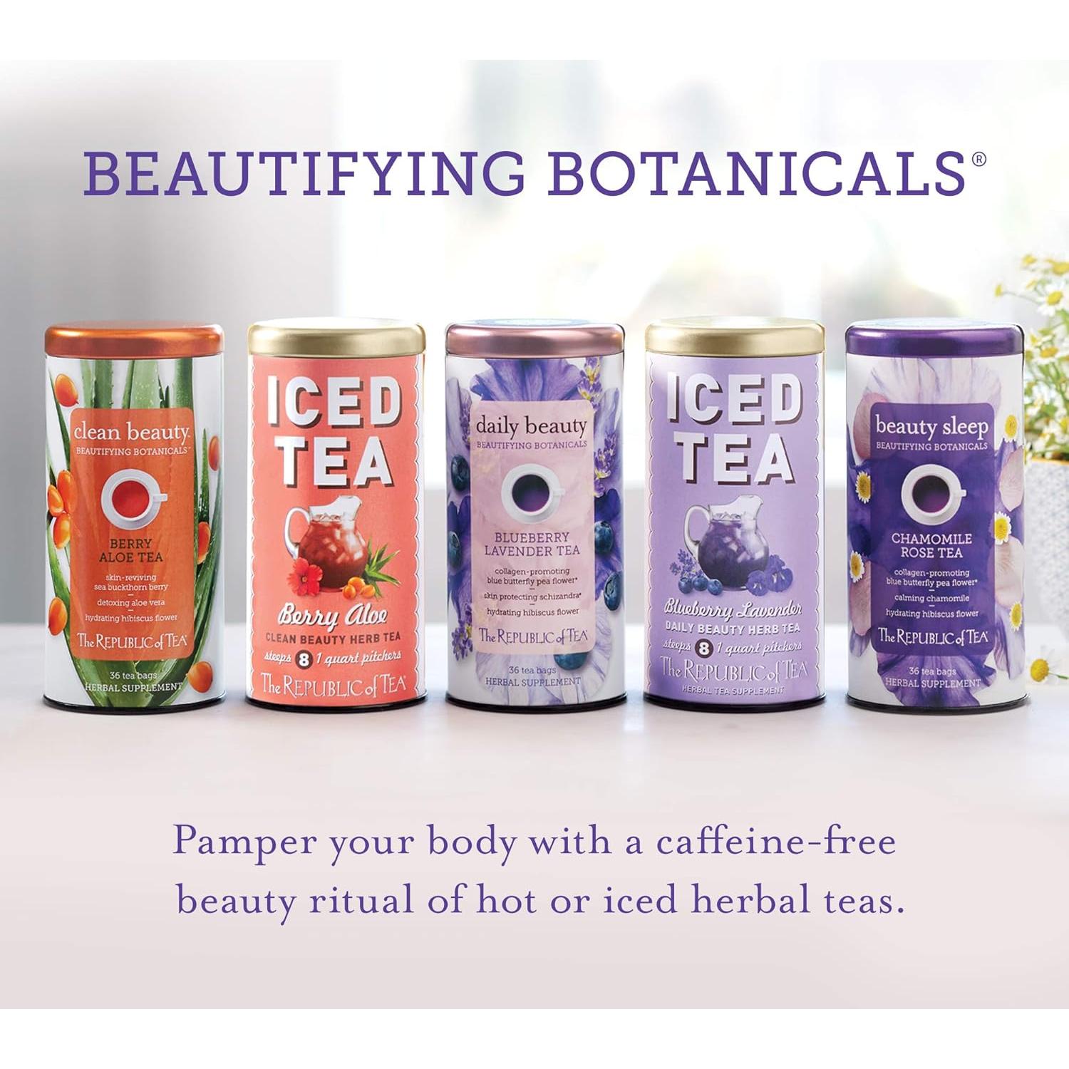 Té de Hierbas de Belleza Limpia The Republic of Tea 36 Unidades