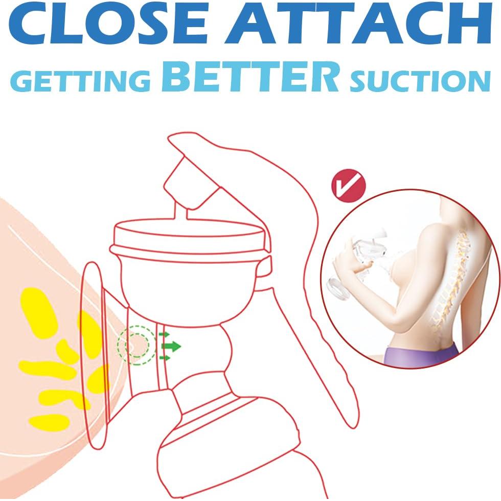 Bomba de Pecho Manual Elfzone - Silicona Ajustable 141g