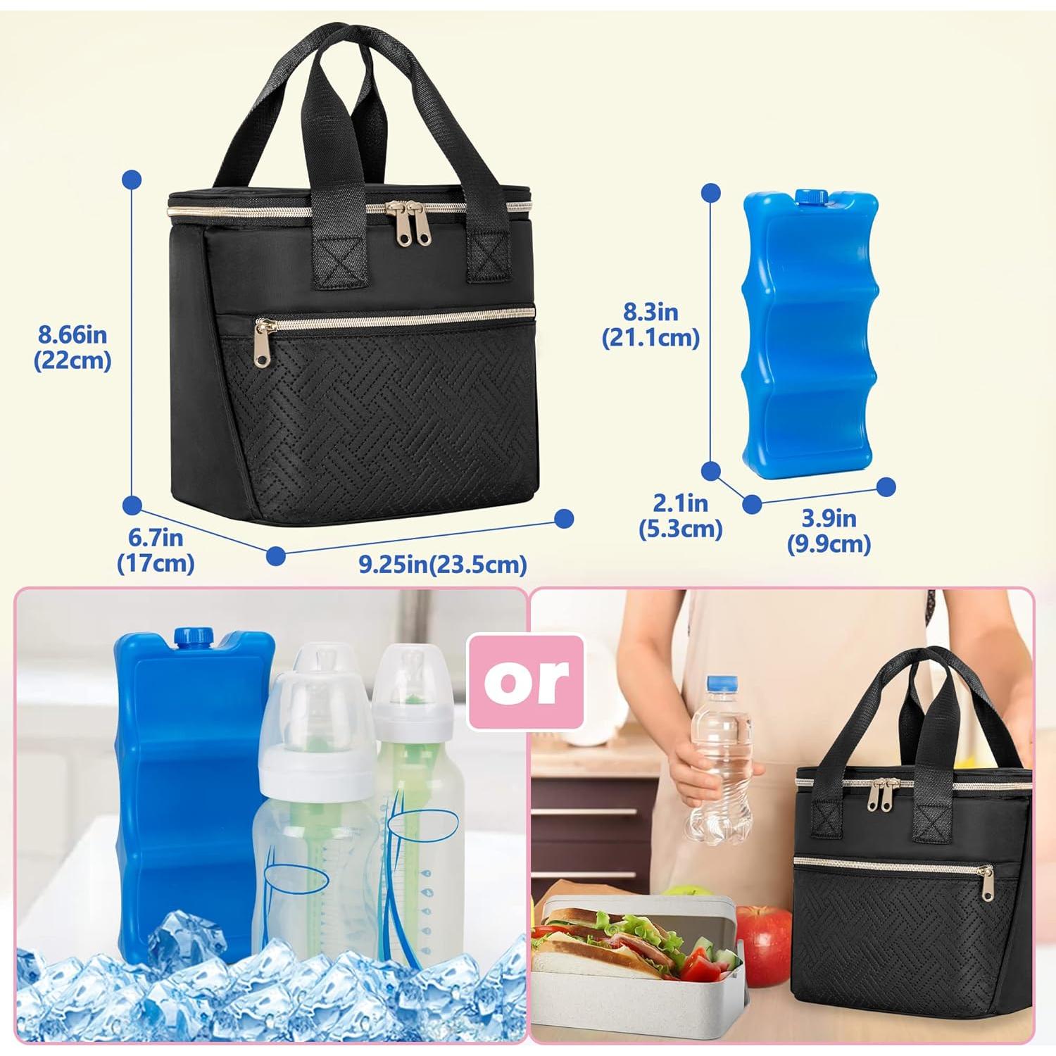 Bolsa de Enfriamiento Fasrom para Leche Materna 6 Botellas 9oz