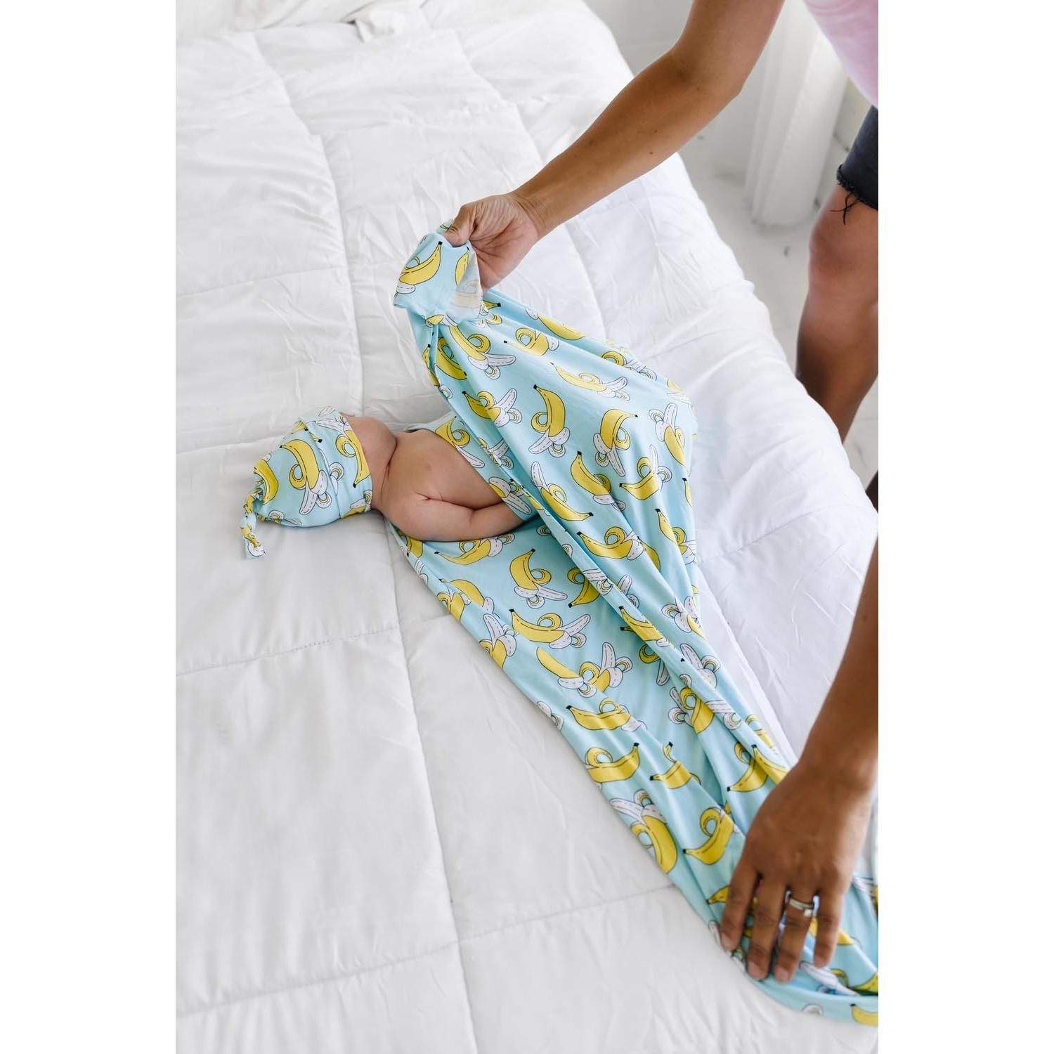 Conjunto de Envueltas y Sombrero Little Sleepies - Viscosa de Bambú