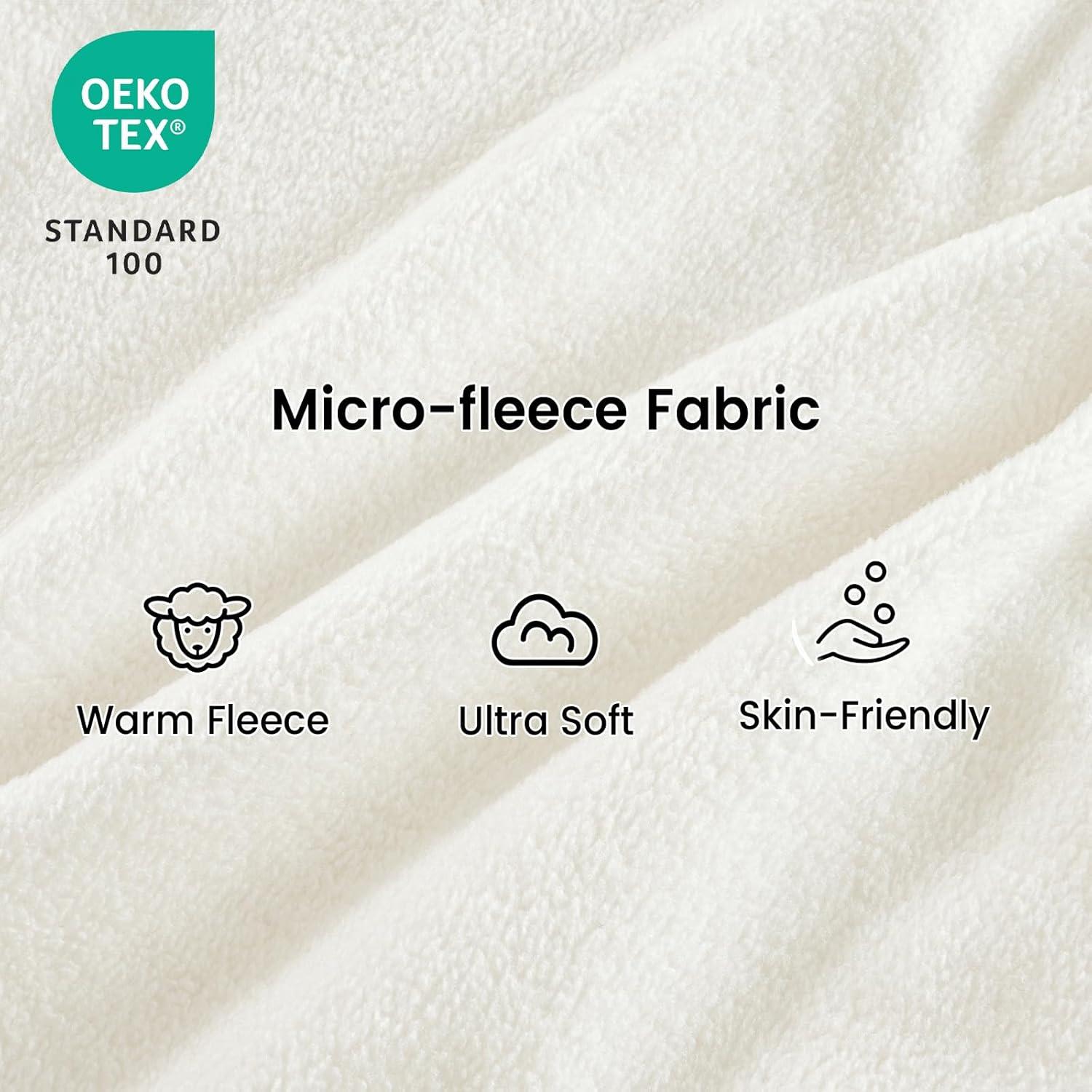 Saco de Dormir PHF para Bebés 0-6 Meses Microforro 3 Piezas