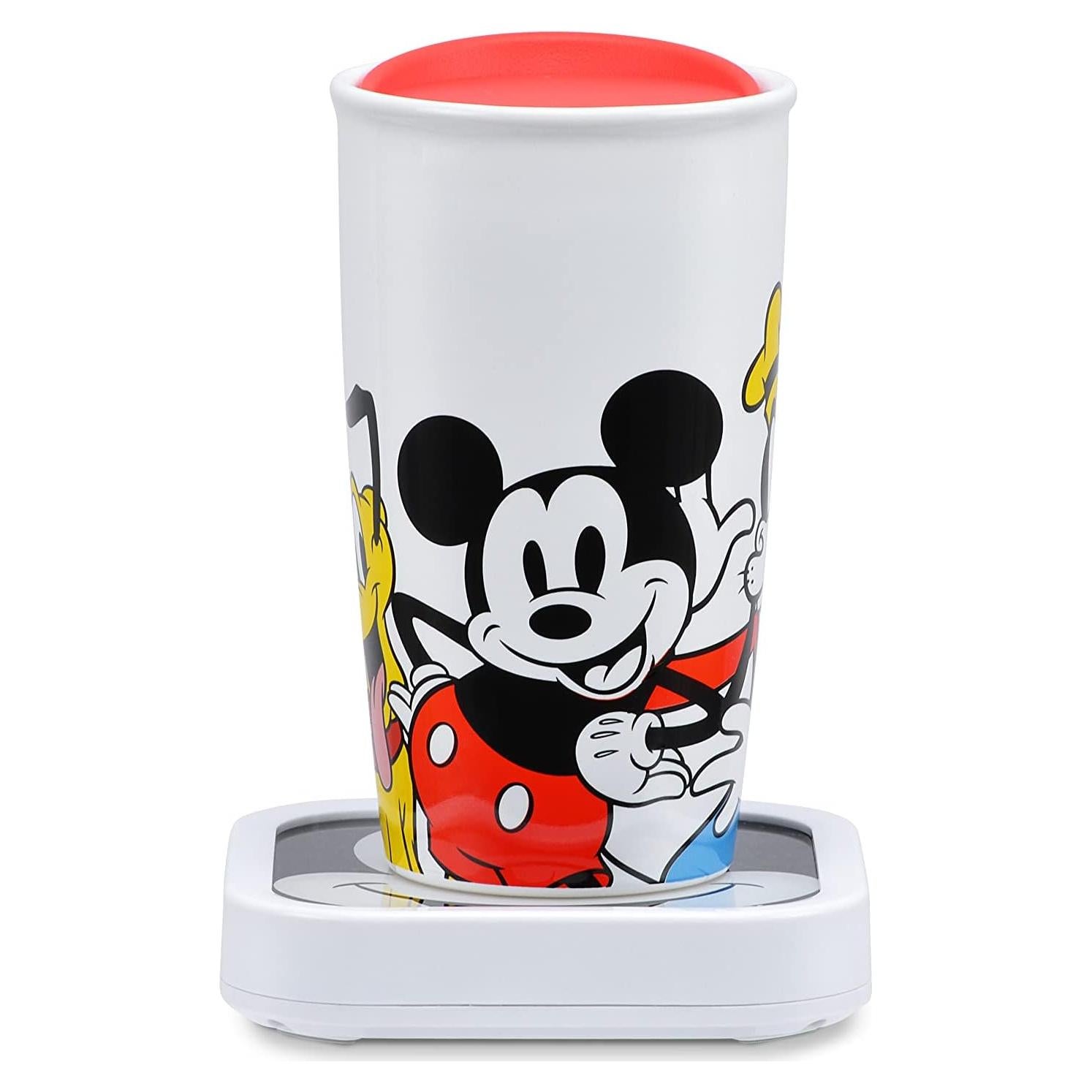 Calentador de Tazas Mickey y Amigos con Taza 473 ml