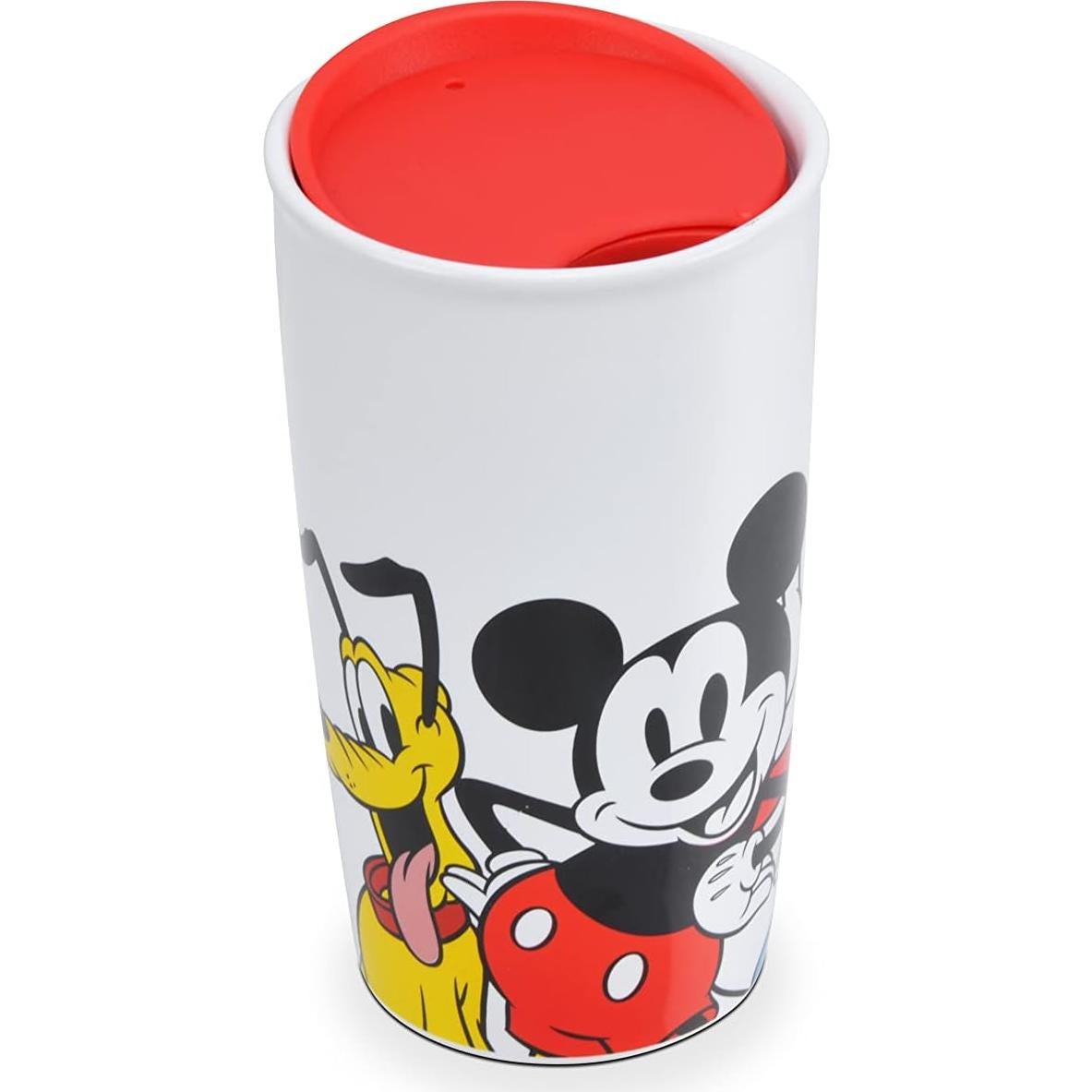 Calentador de Tazas Mickey y Amigos con Taza 473 ml