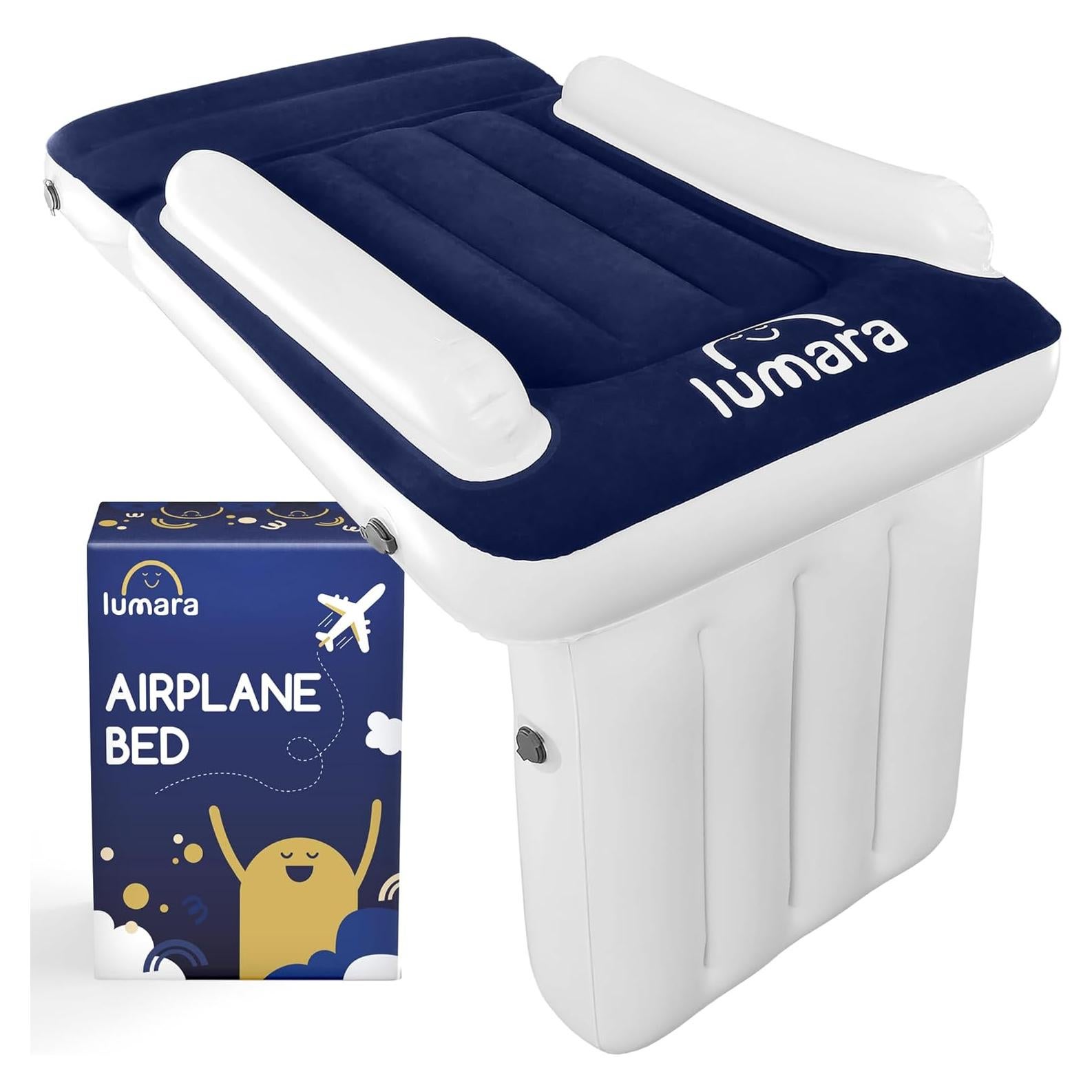 Cama inflable para niños LUMARA AB-S-BL - Azul 80x50 cm