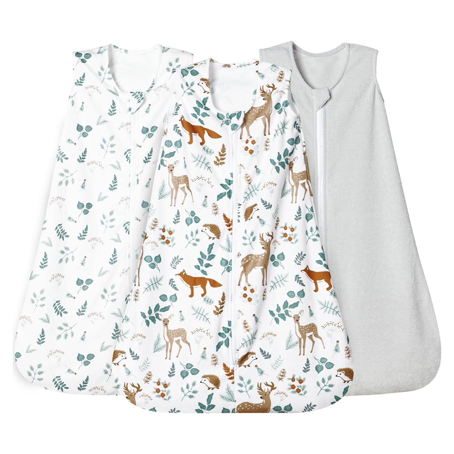 Sacos de Dormir Microforro David's Kids 0-6 Meses Bosque