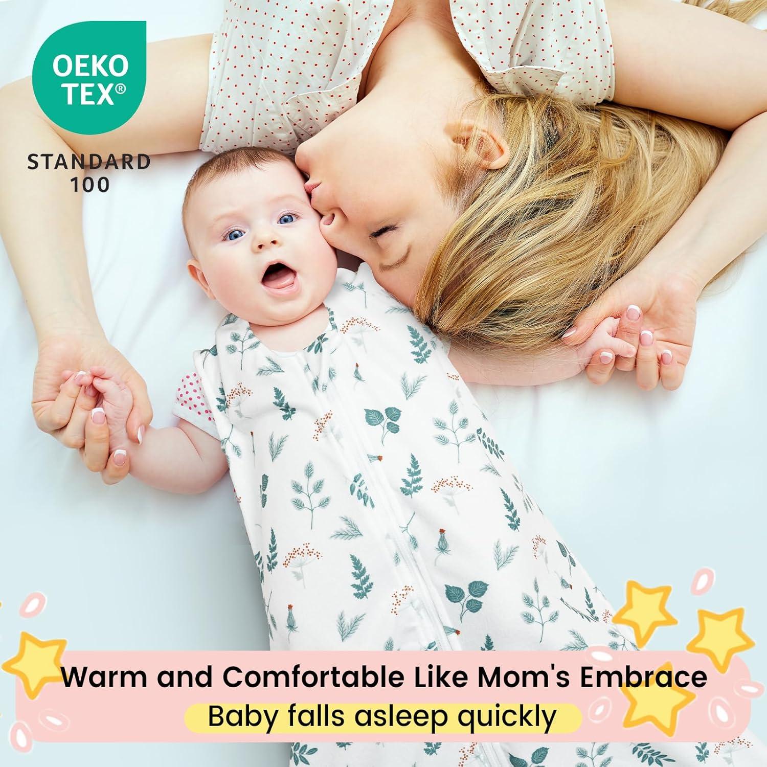 Sacos de Dormir Microforro David's Kids 0-6 Meses Bosque