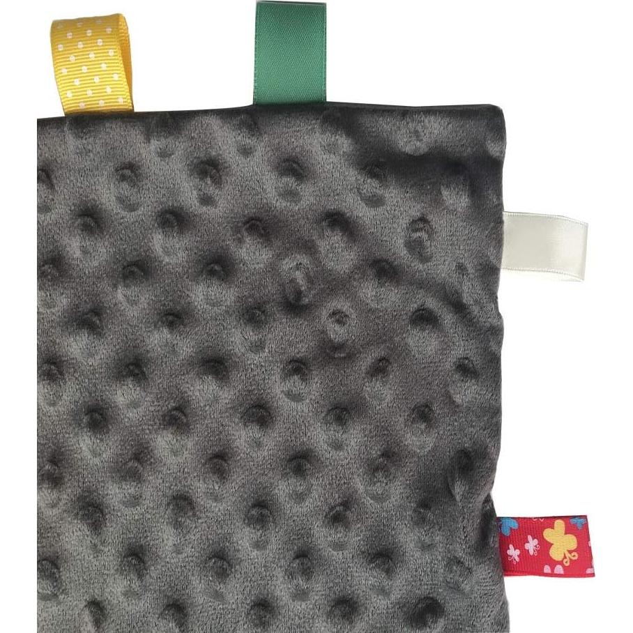 Manta de Seguridad para Bebé Yufiova Gris con Etiquetas Coloridas