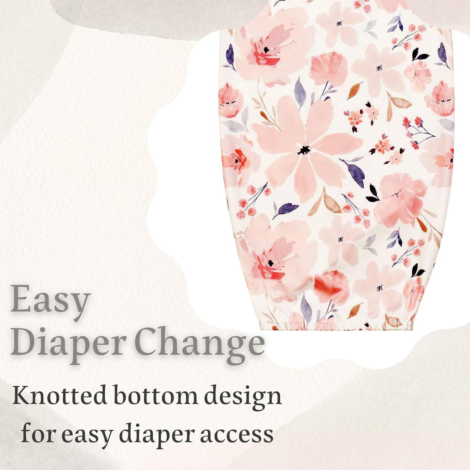 Vestido de Dormir para Bebé Giggle Angel 0-3 Meses Rosa