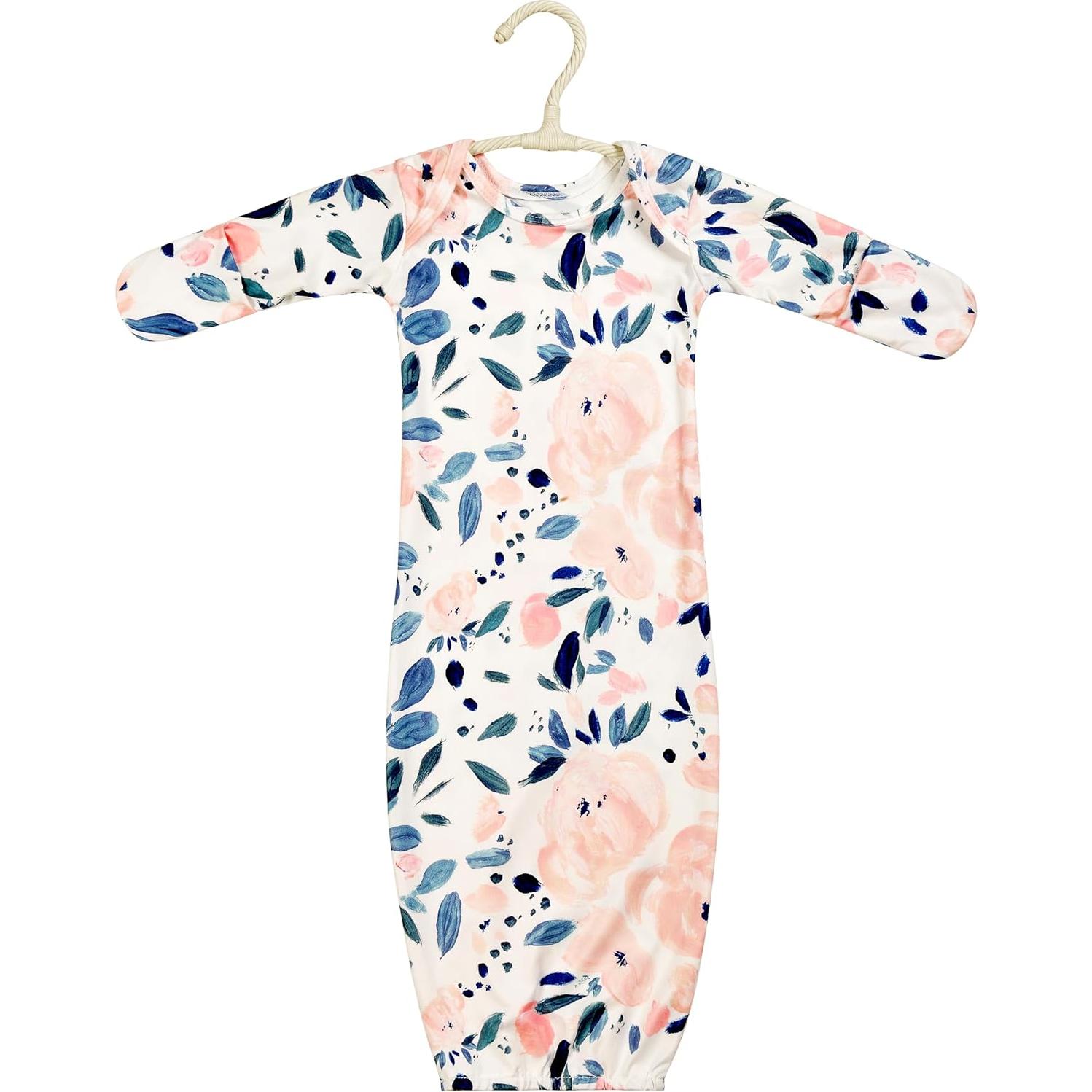 Vestido de Dormir para Bebé Giggle Angel 0-3 Meses Rosa