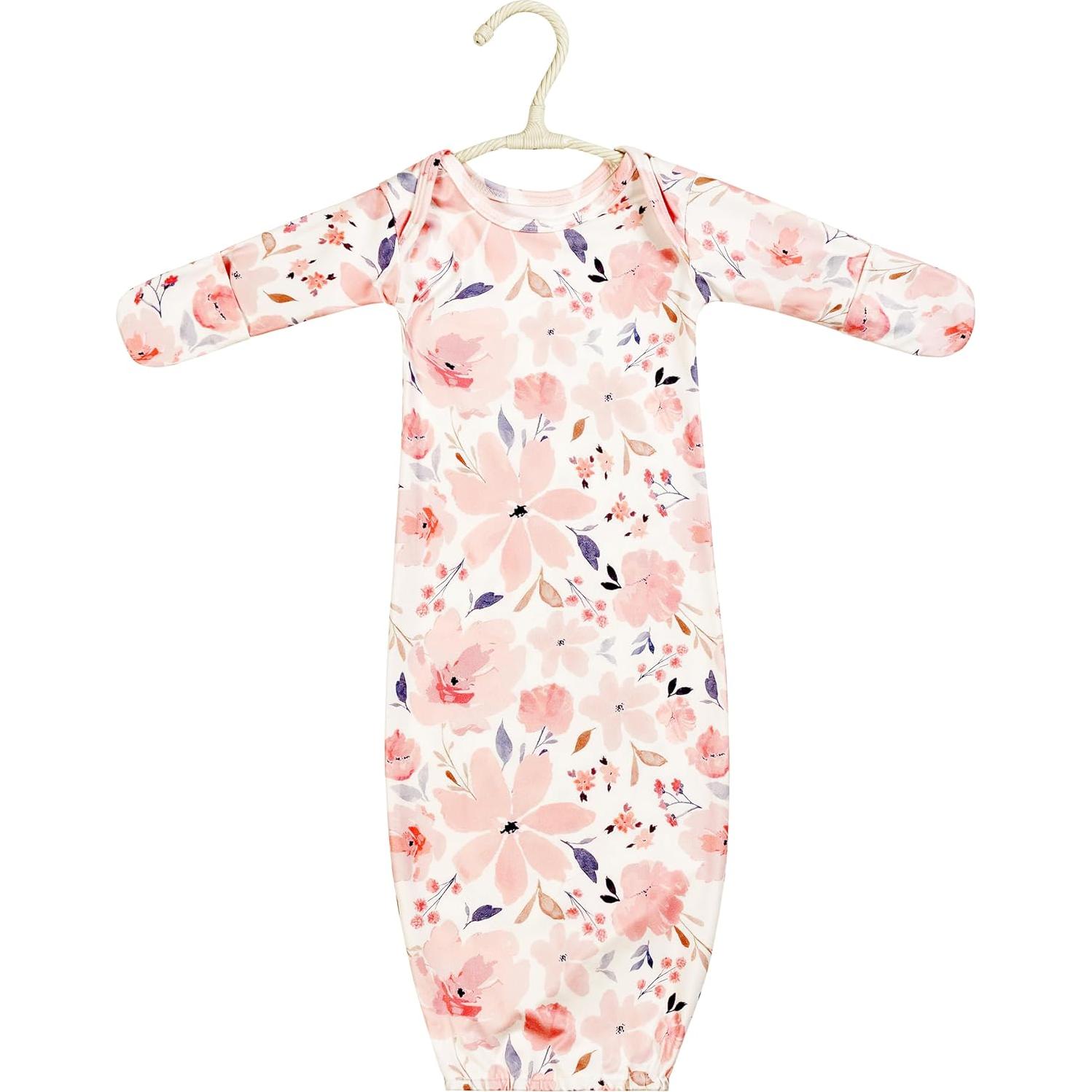 Vestido de Dormir para Bebé Giggle Angel 0-3 Meses Rosa